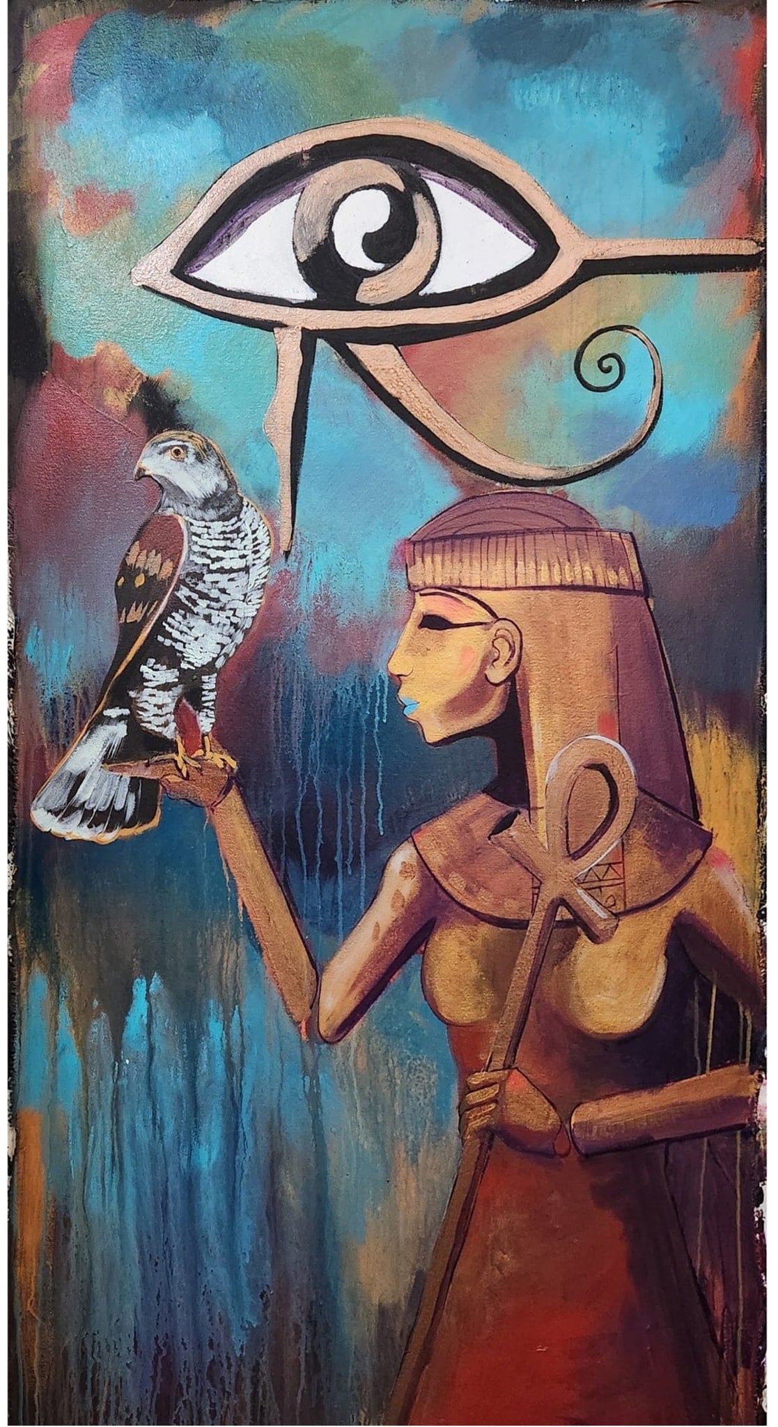 Eyes of Eternity Signed Canvas Print