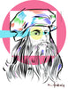 I am leonardo da vinci Series # 1 Pop Art - Canvas
