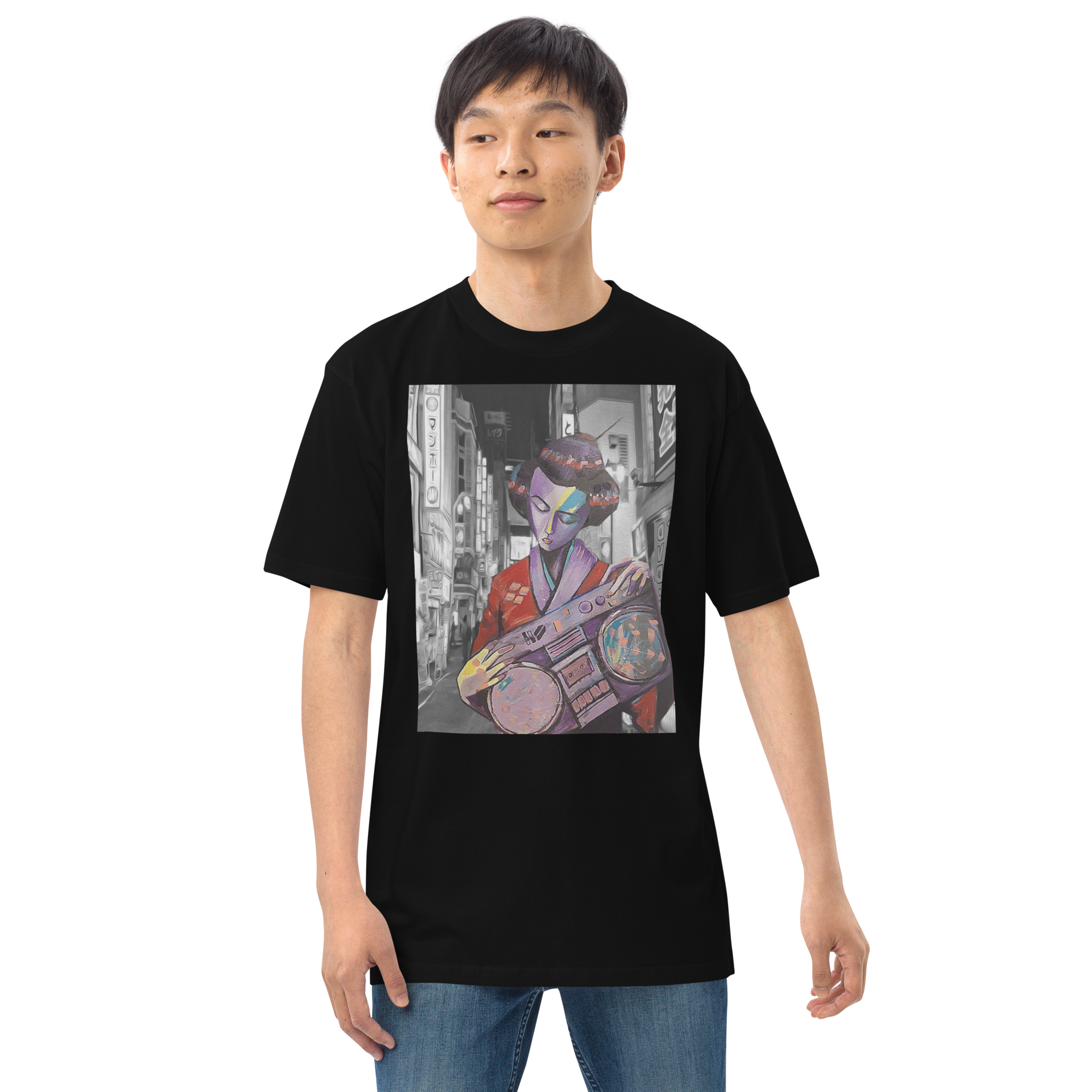 Bento Box Men’s premium heavyweight t-shirt
