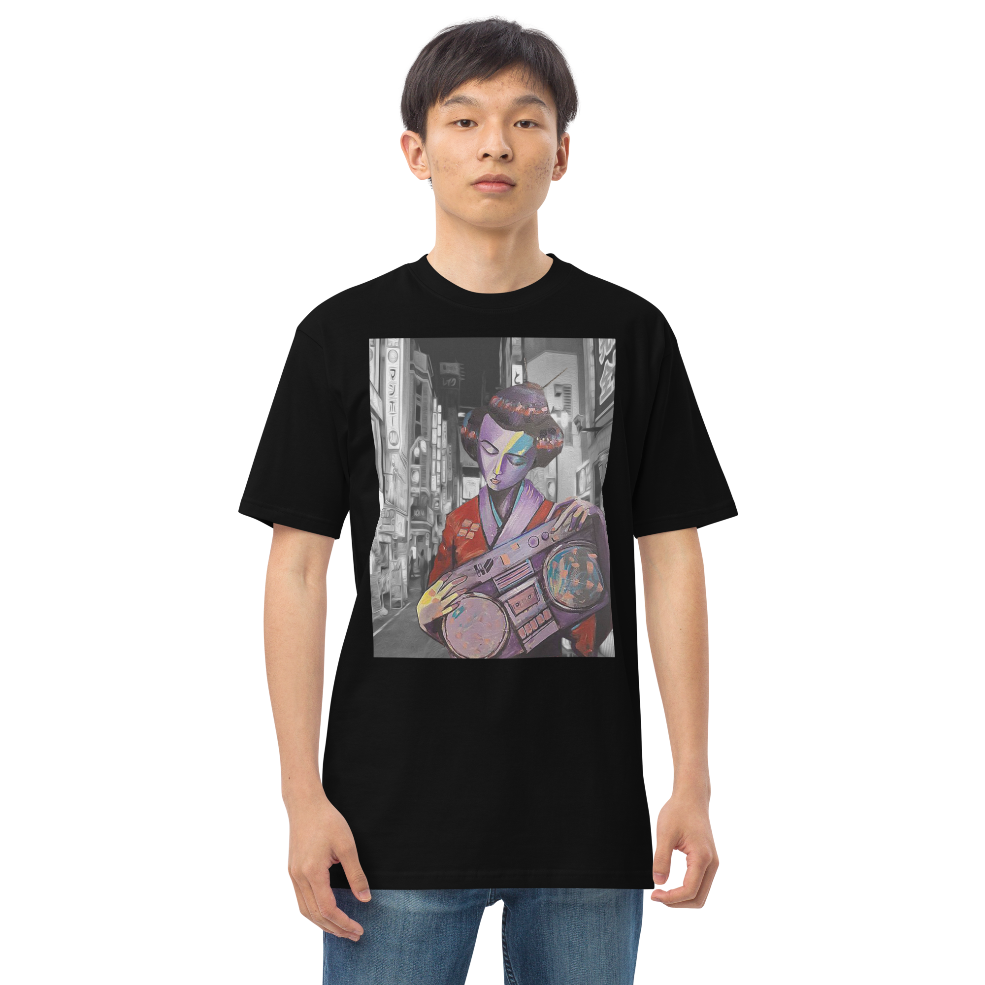 Bento Box Men’s premium heavyweight t-shirt