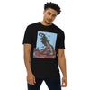 Sound and Distance.  Men’s premium heavyweight t-shirt