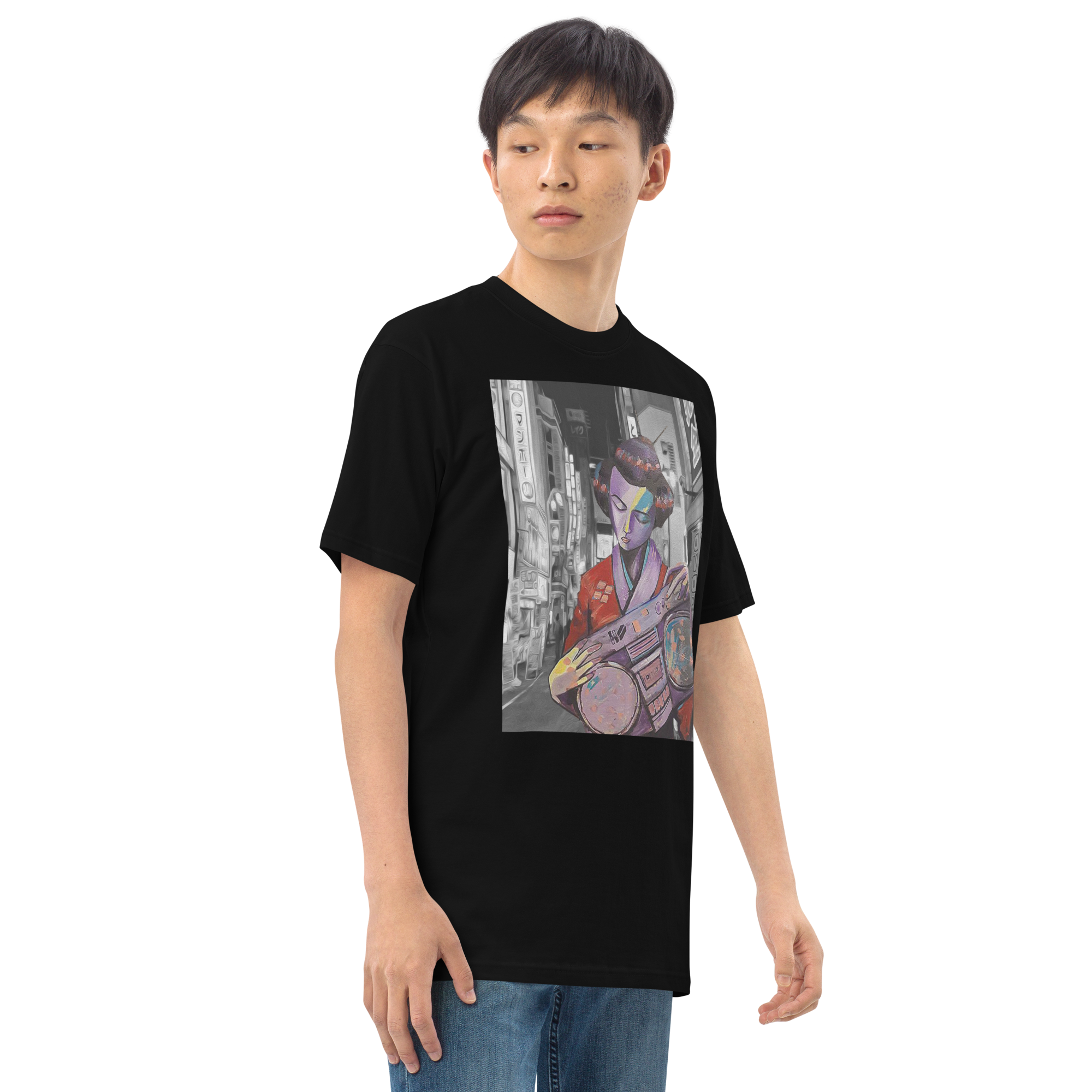 Bento Box Men’s premium heavyweight t-shirt