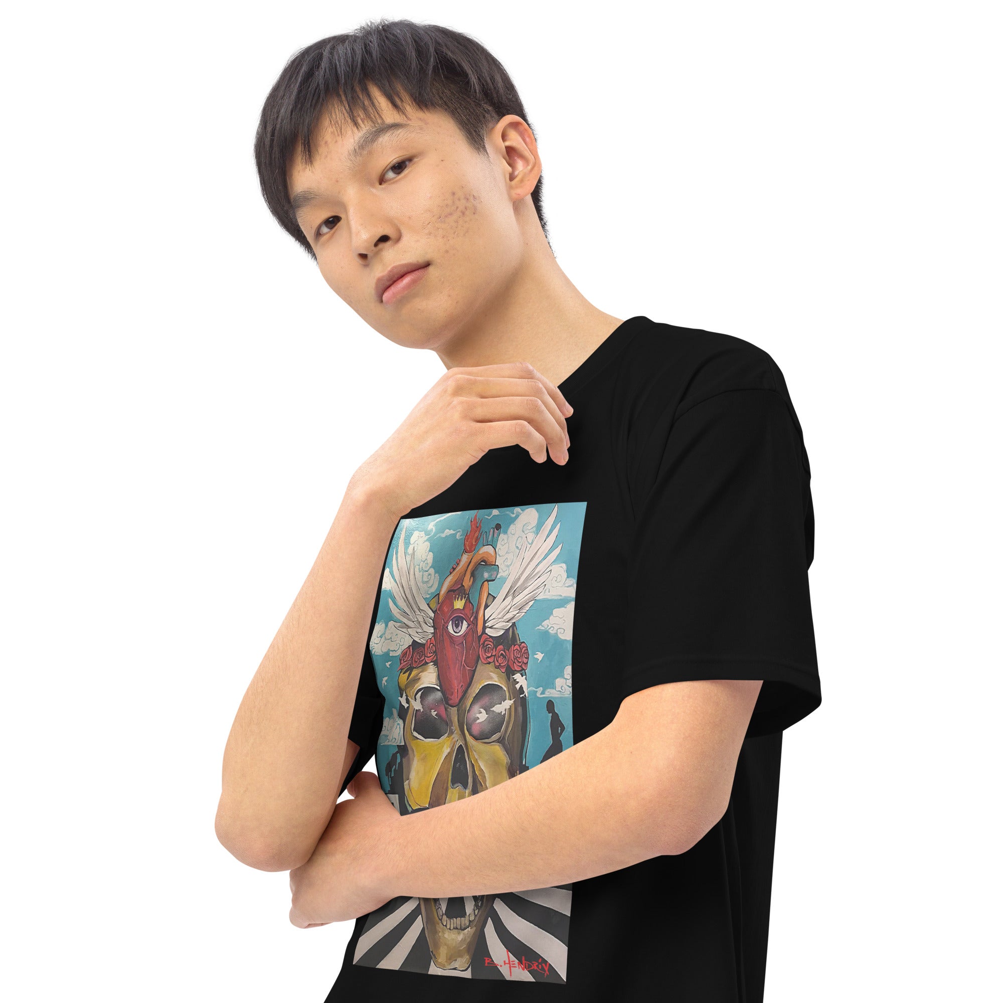 Next Level Men’s premium heavyweight tee