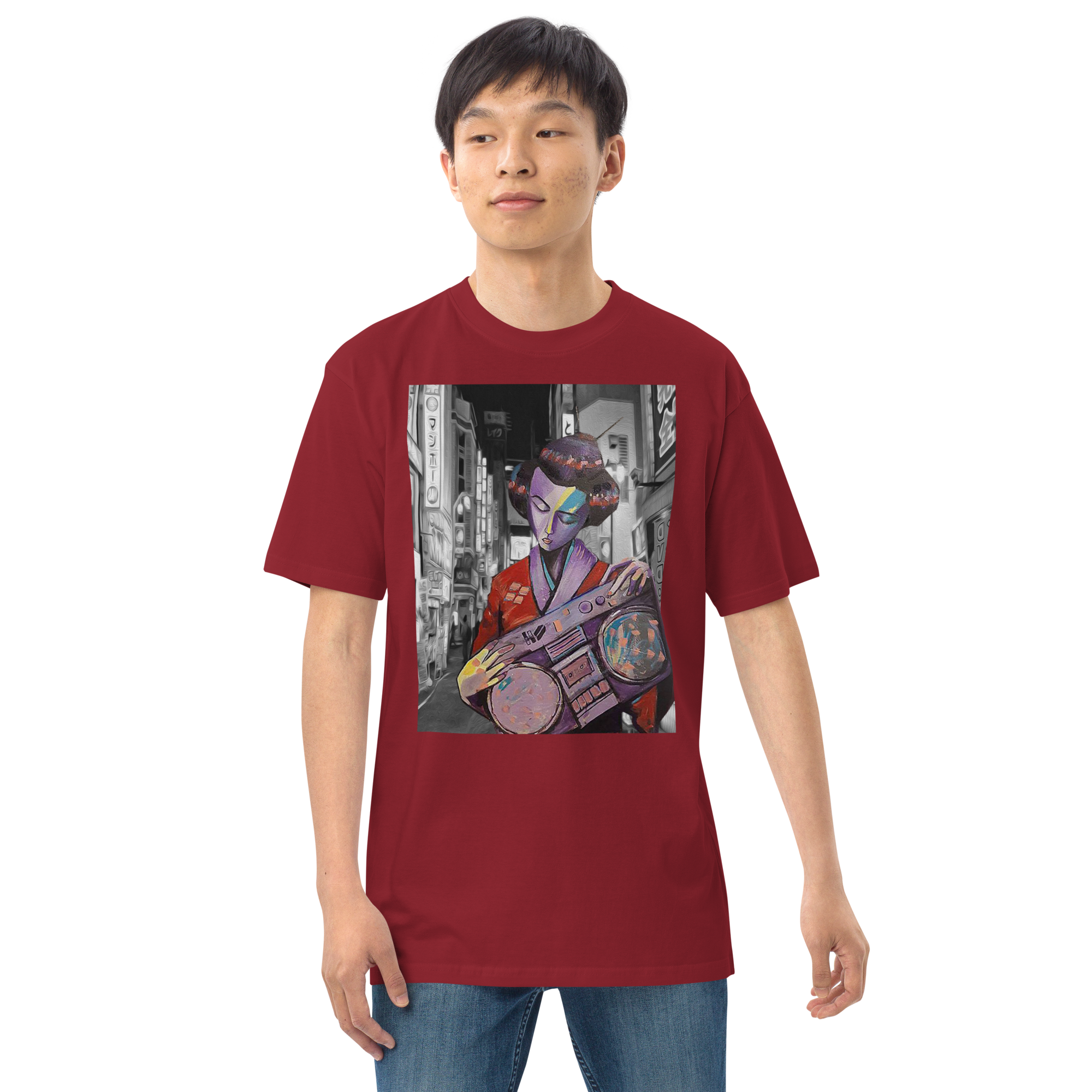 Bento Box Men’s premium heavyweight t-shirt