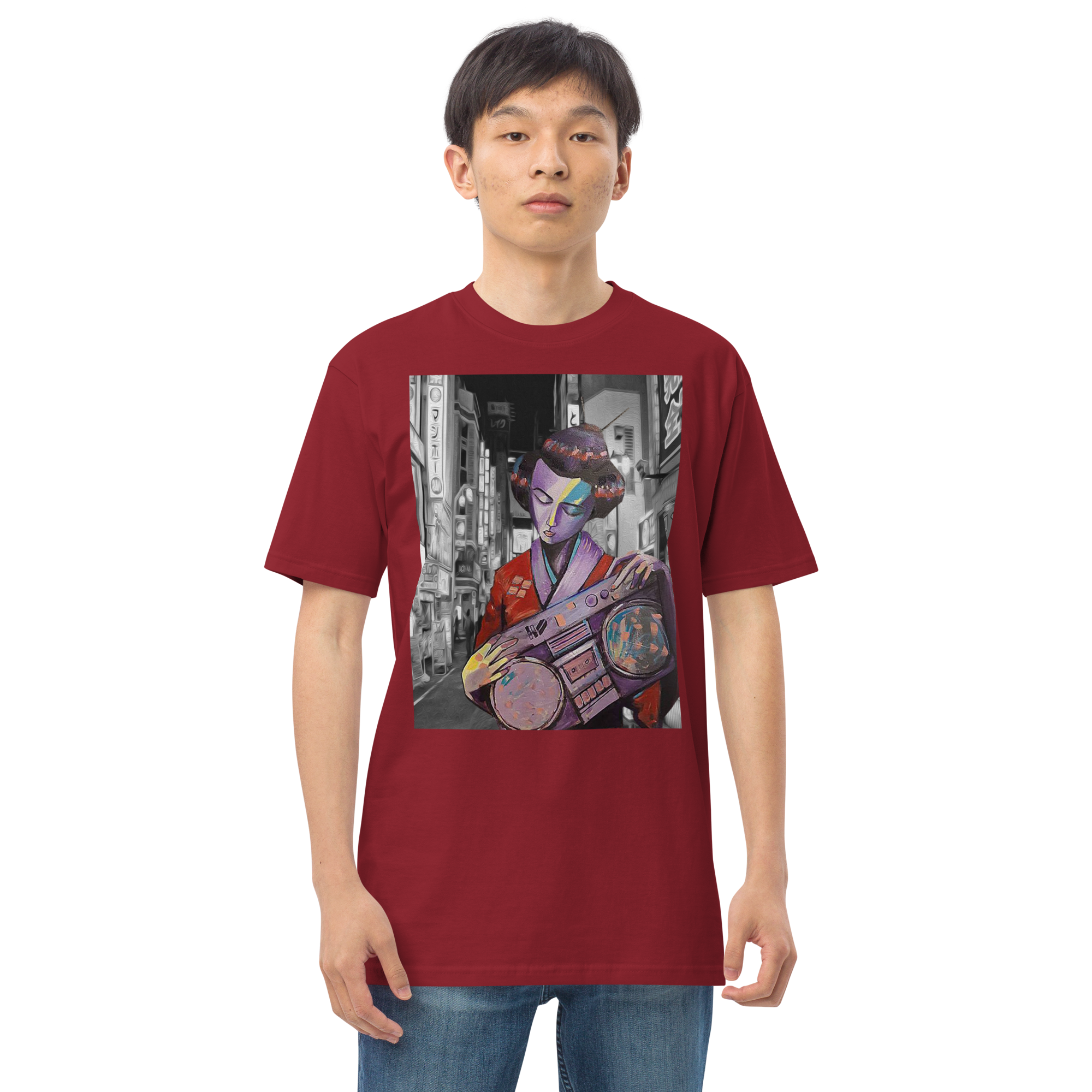 Bento Box Men’s premium heavyweight t-shirt