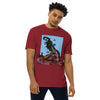 Sound and Distance.  Men’s premium heavyweight t-shirt