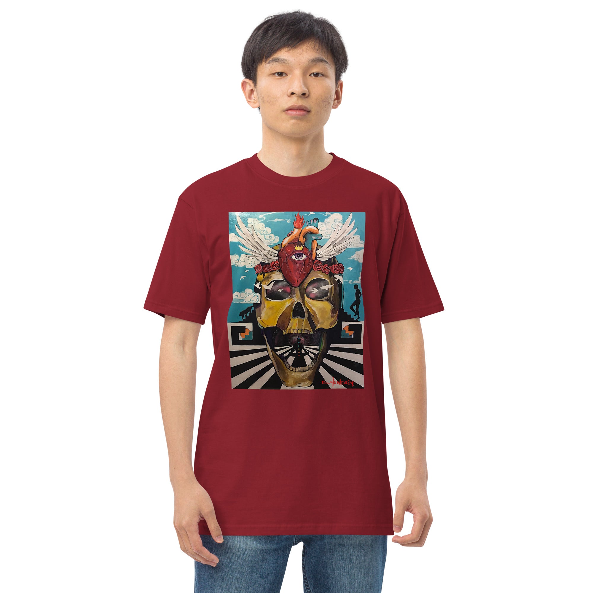 Next Level Men’s premium heavyweight tee