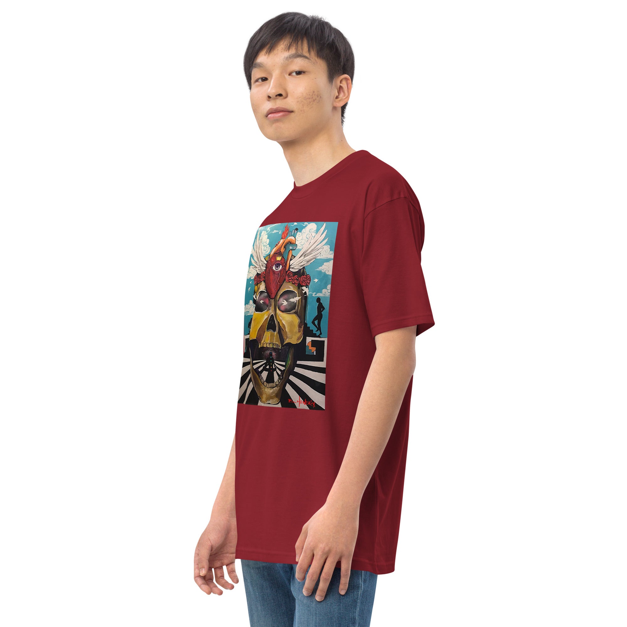 Next Level Men’s premium heavyweight tee
