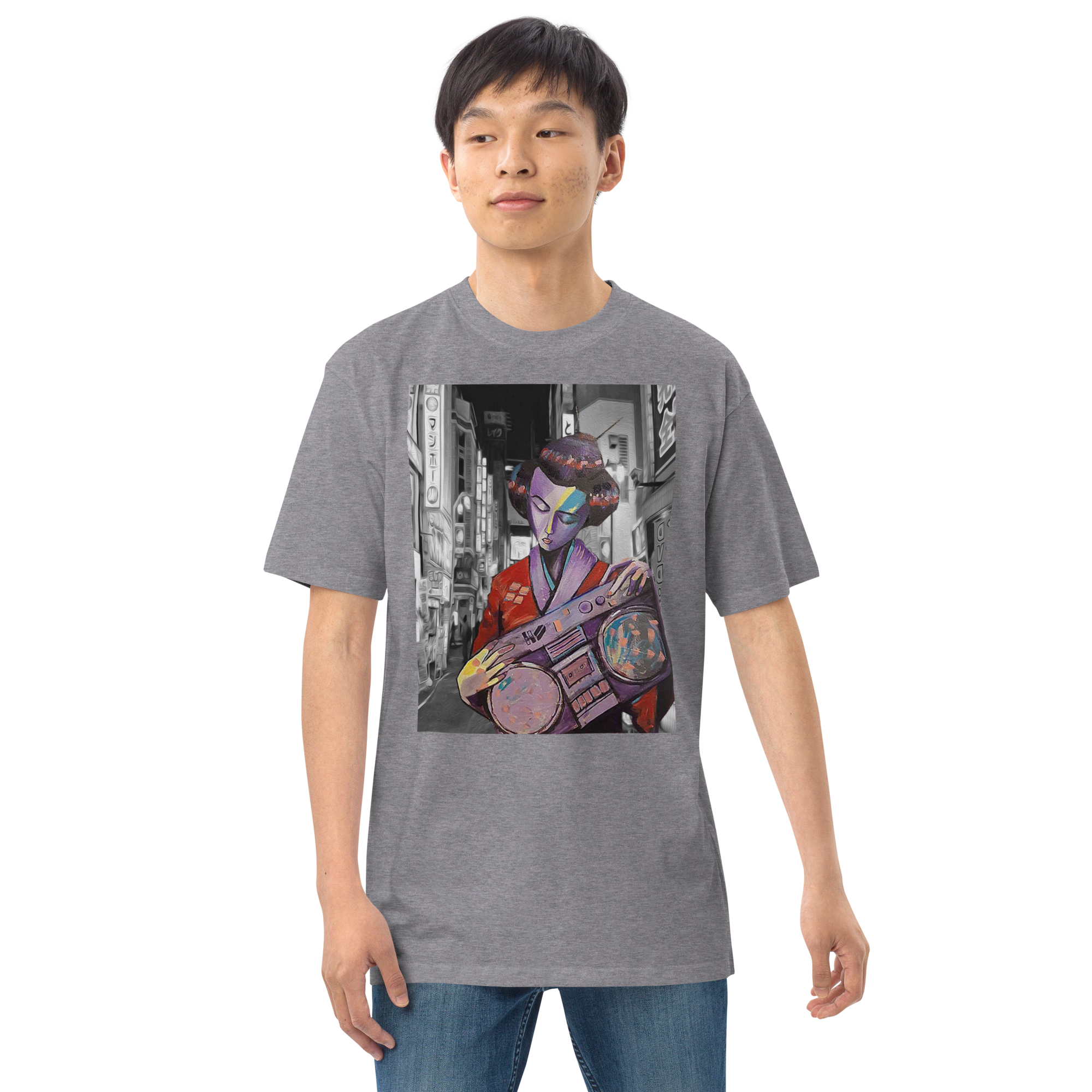 Bento Box Men’s premium heavyweight t-shirt