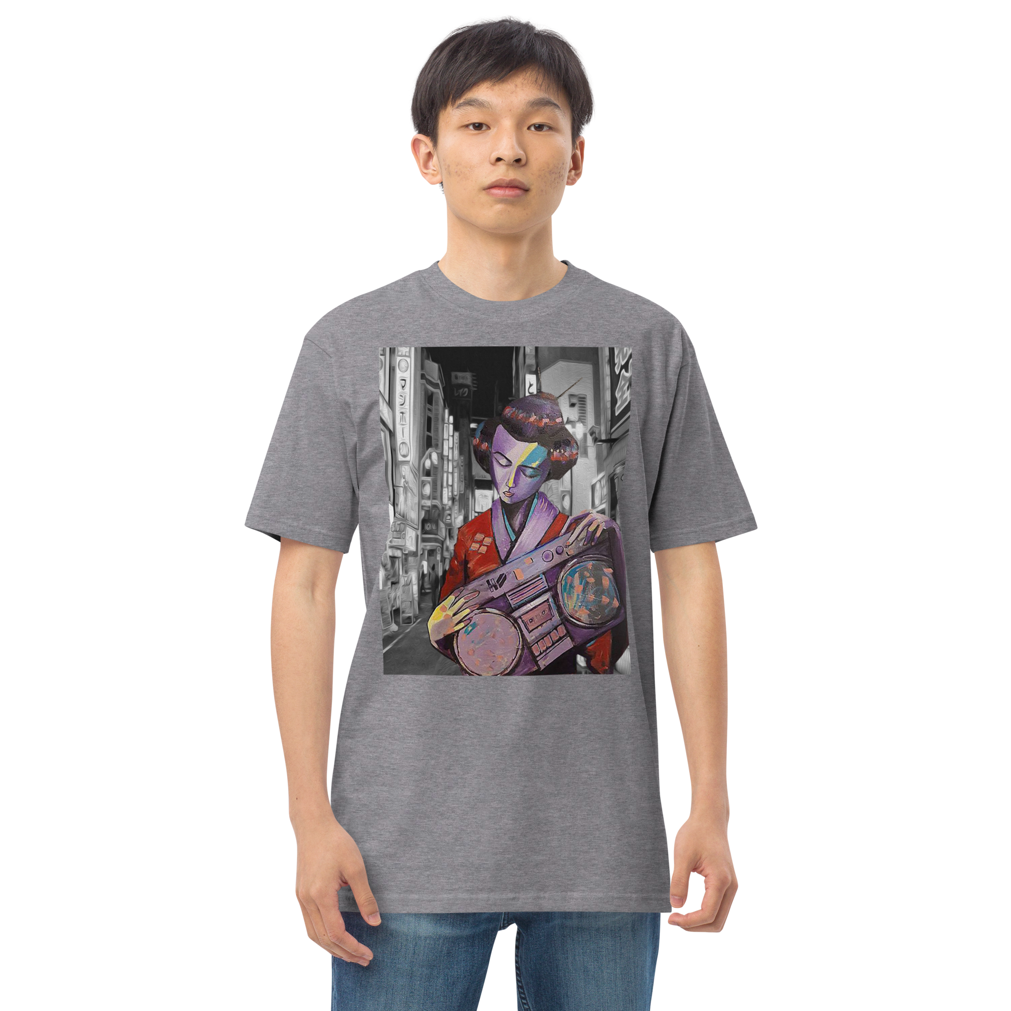 Bento Box Men’s premium heavyweight t-shirt