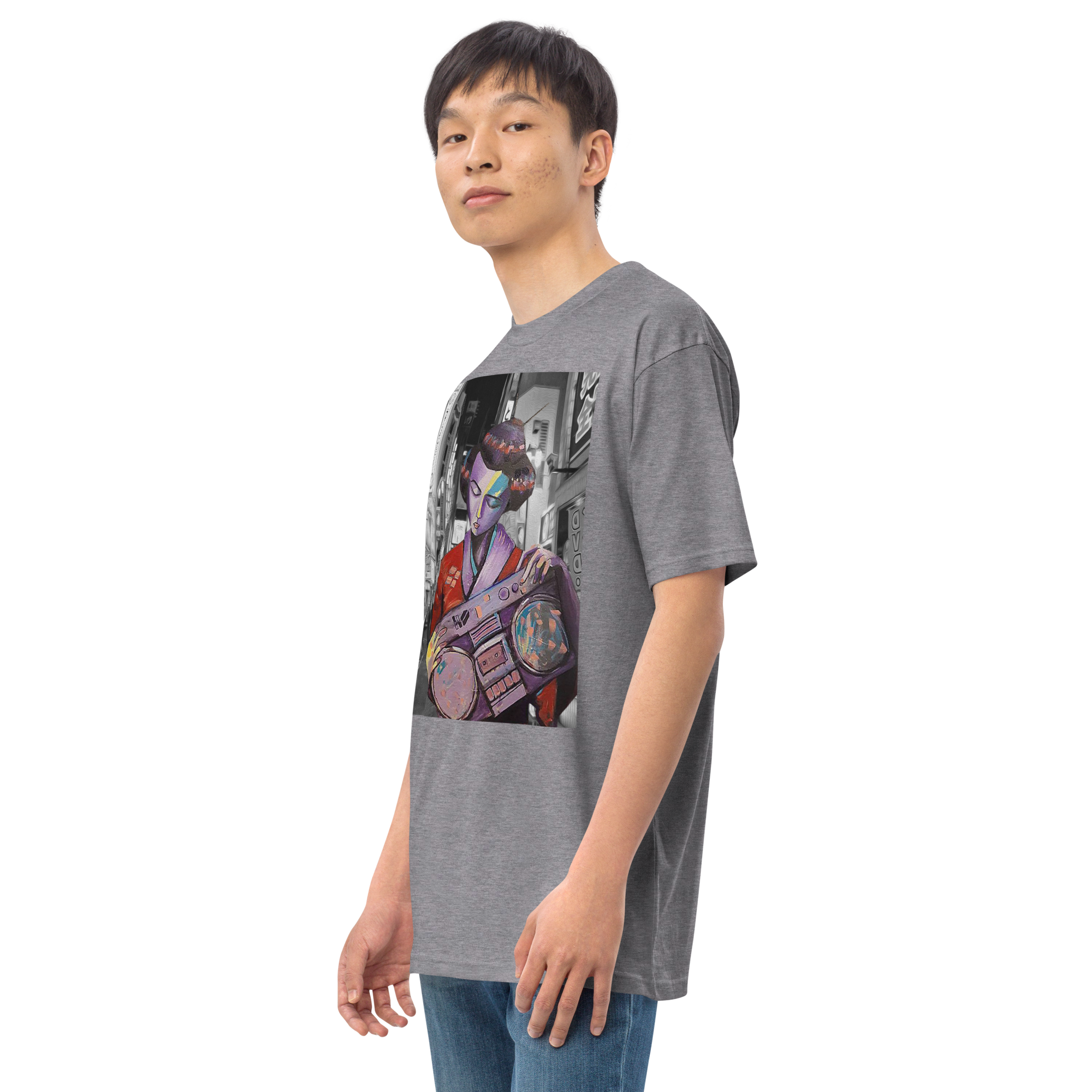 Bento Box Men’s premium heavyweight t-shirt