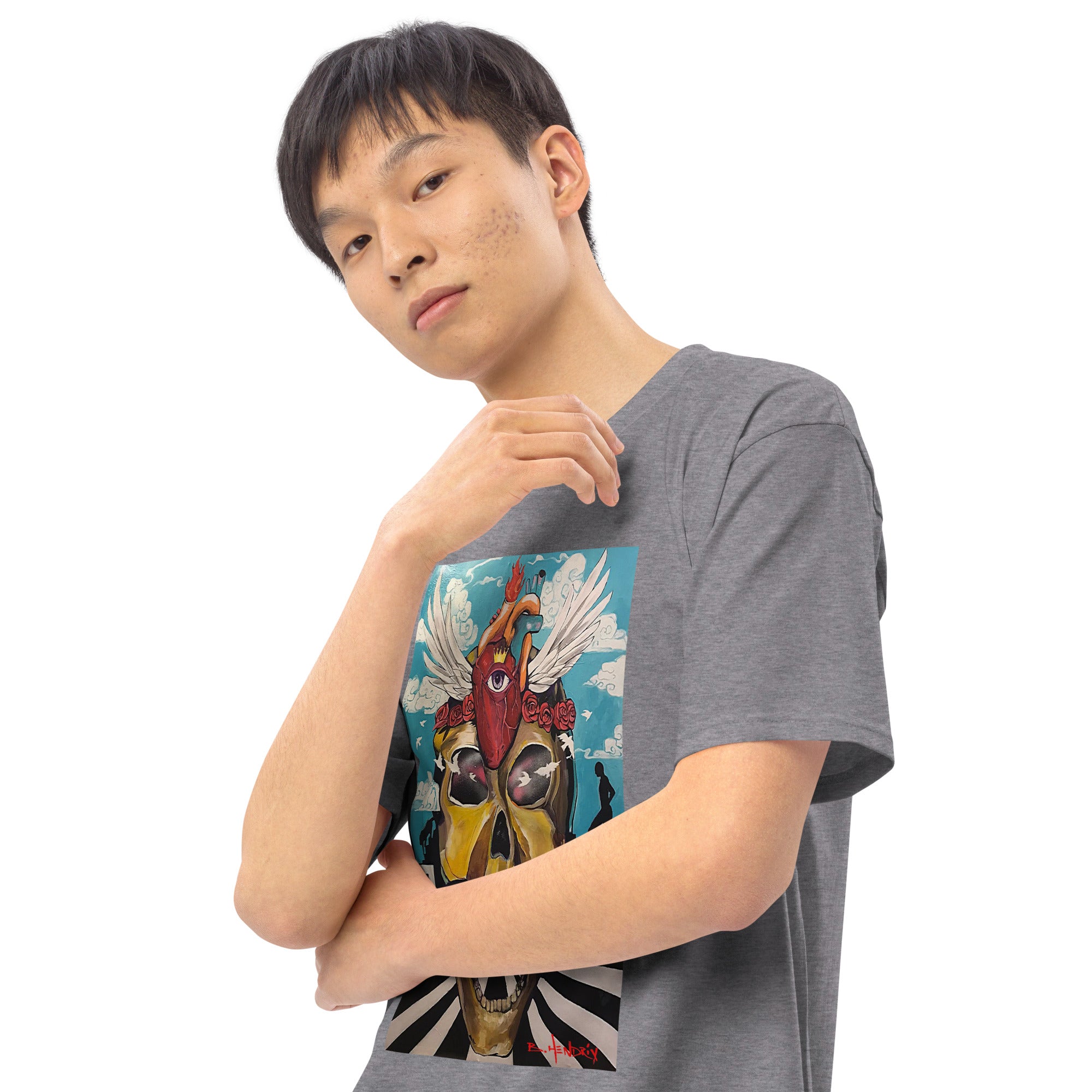 Next Level Men’s premium heavyweight tee
