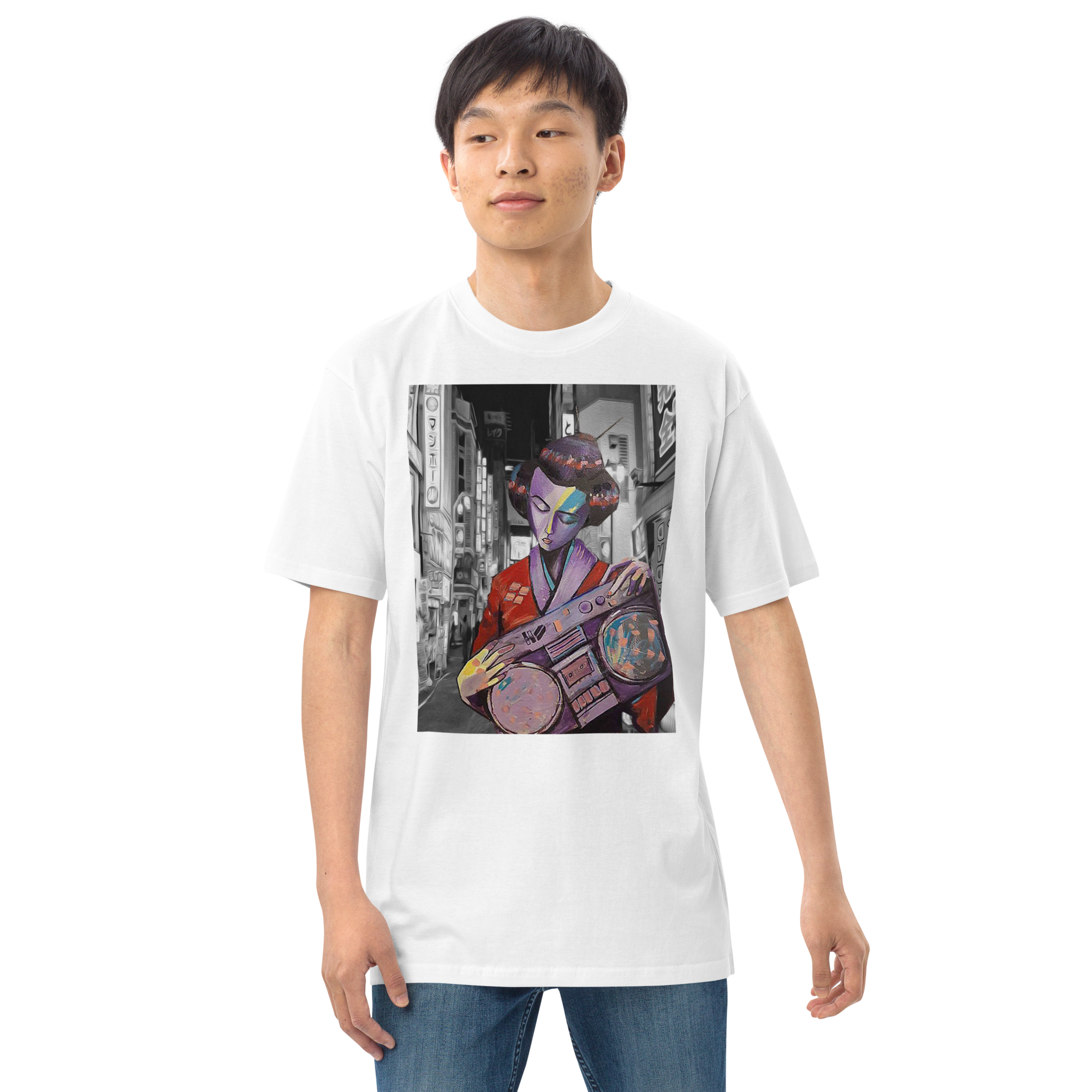 Bento Box Men’s premium heavyweight t-shirt