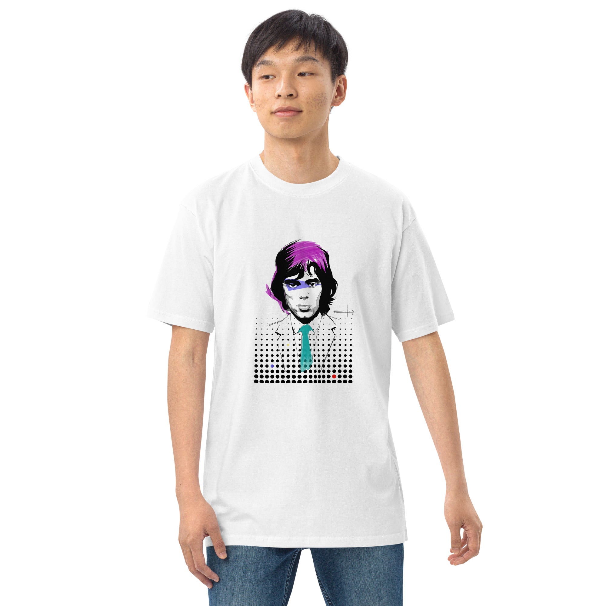 Mick Jagger premium heavyweight tee
