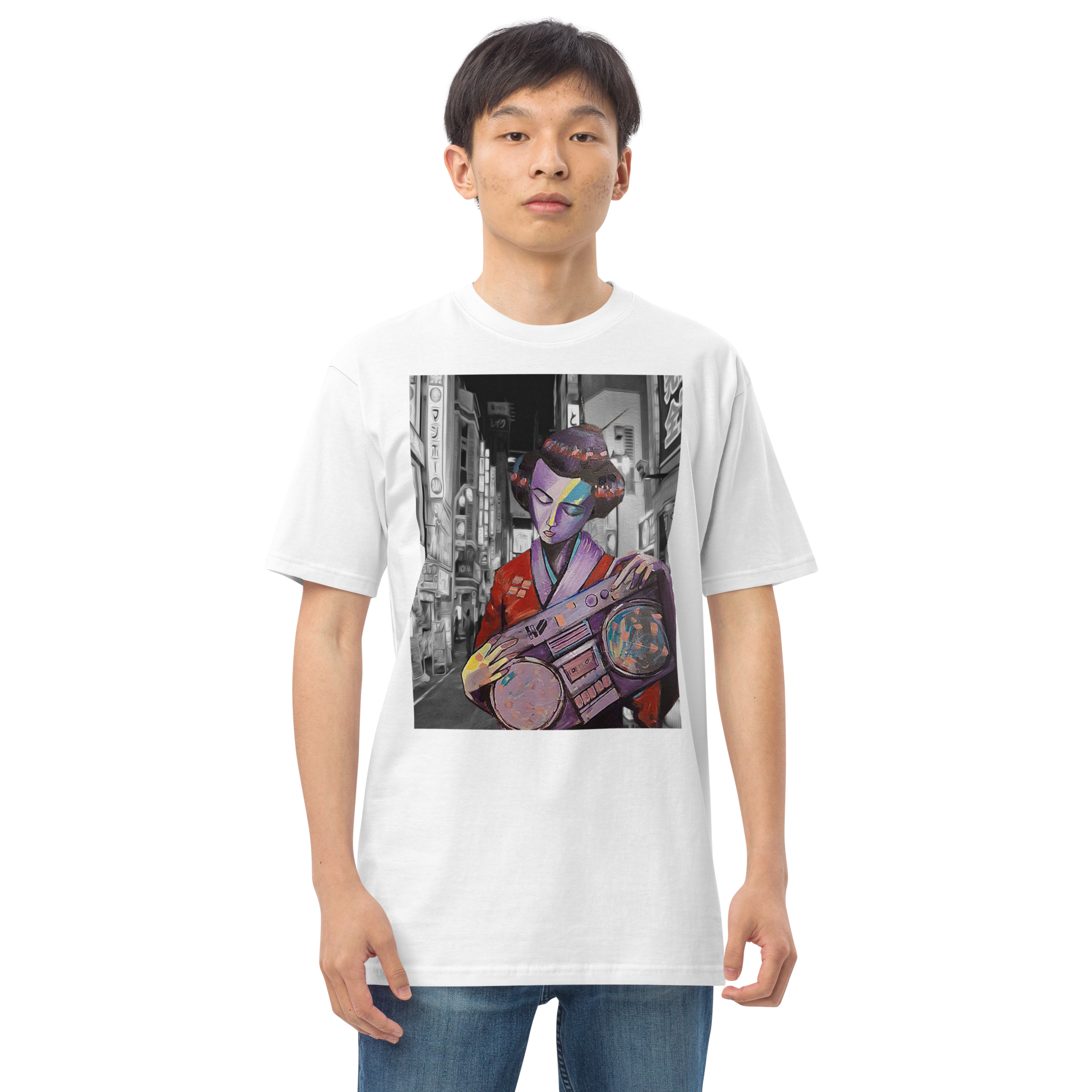 Bento Box Men’s premium heavyweight t-shirt