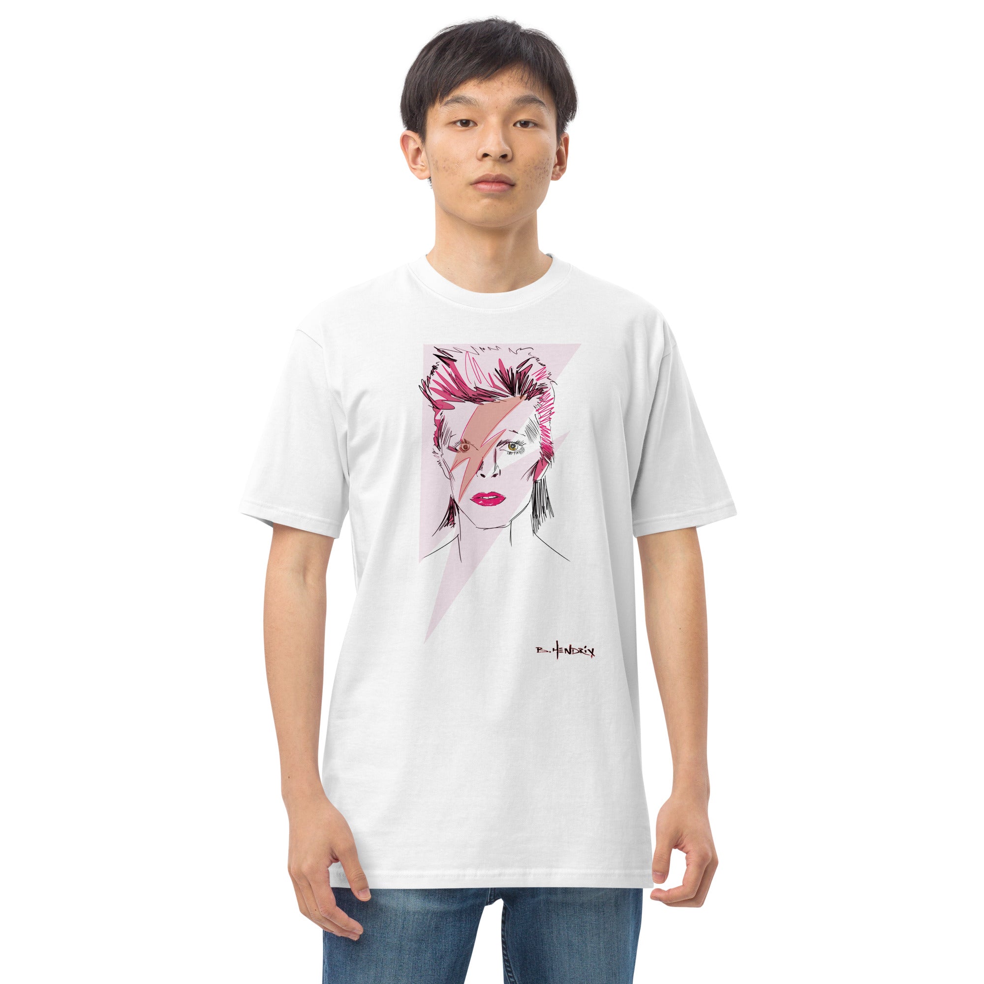 Men’s premium heavyweight tee Star Dust