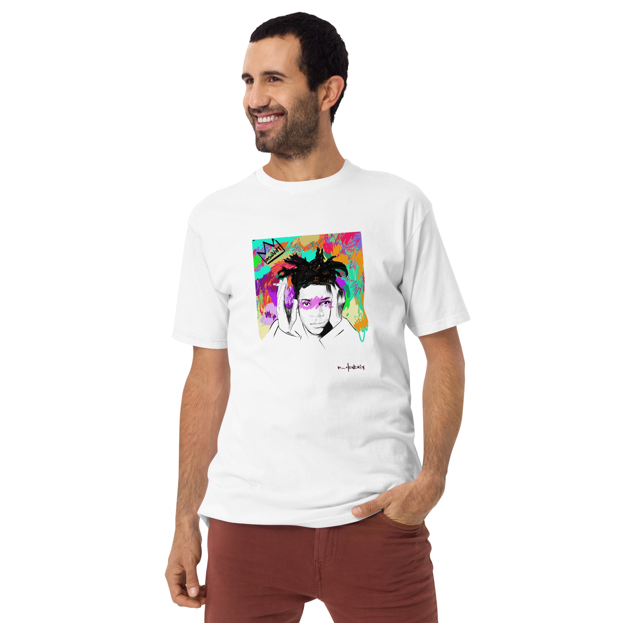 Basquiat premium heavyweight tee