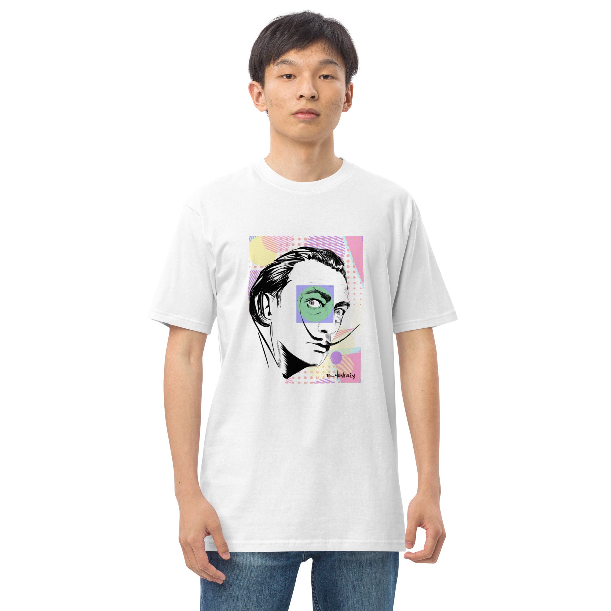 Salvador Dalí premium heavyweight tee