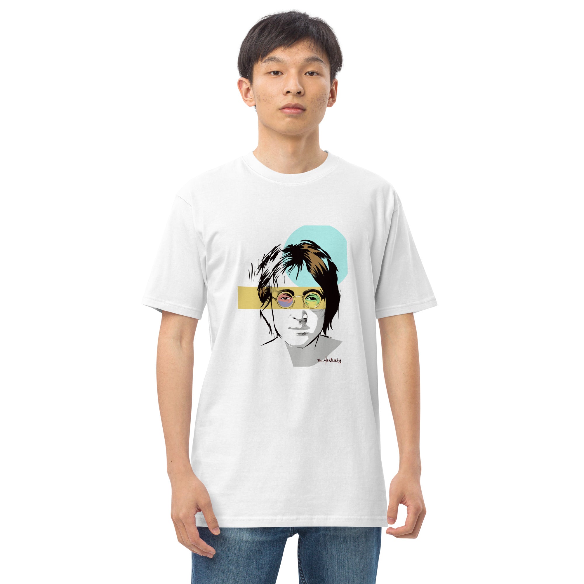 John Lennon premium heavyweight tee