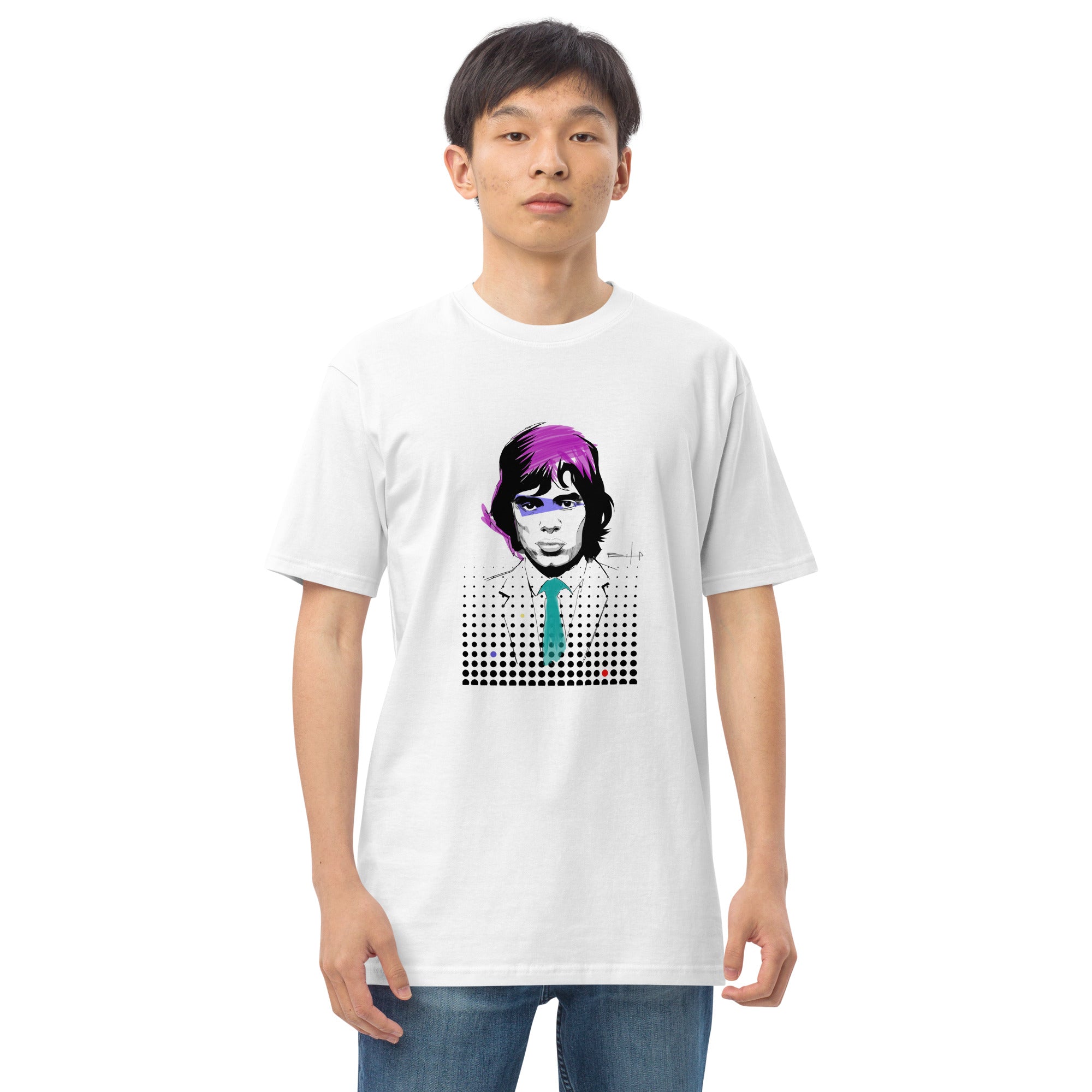 Mick Jagger premium heavyweight tee