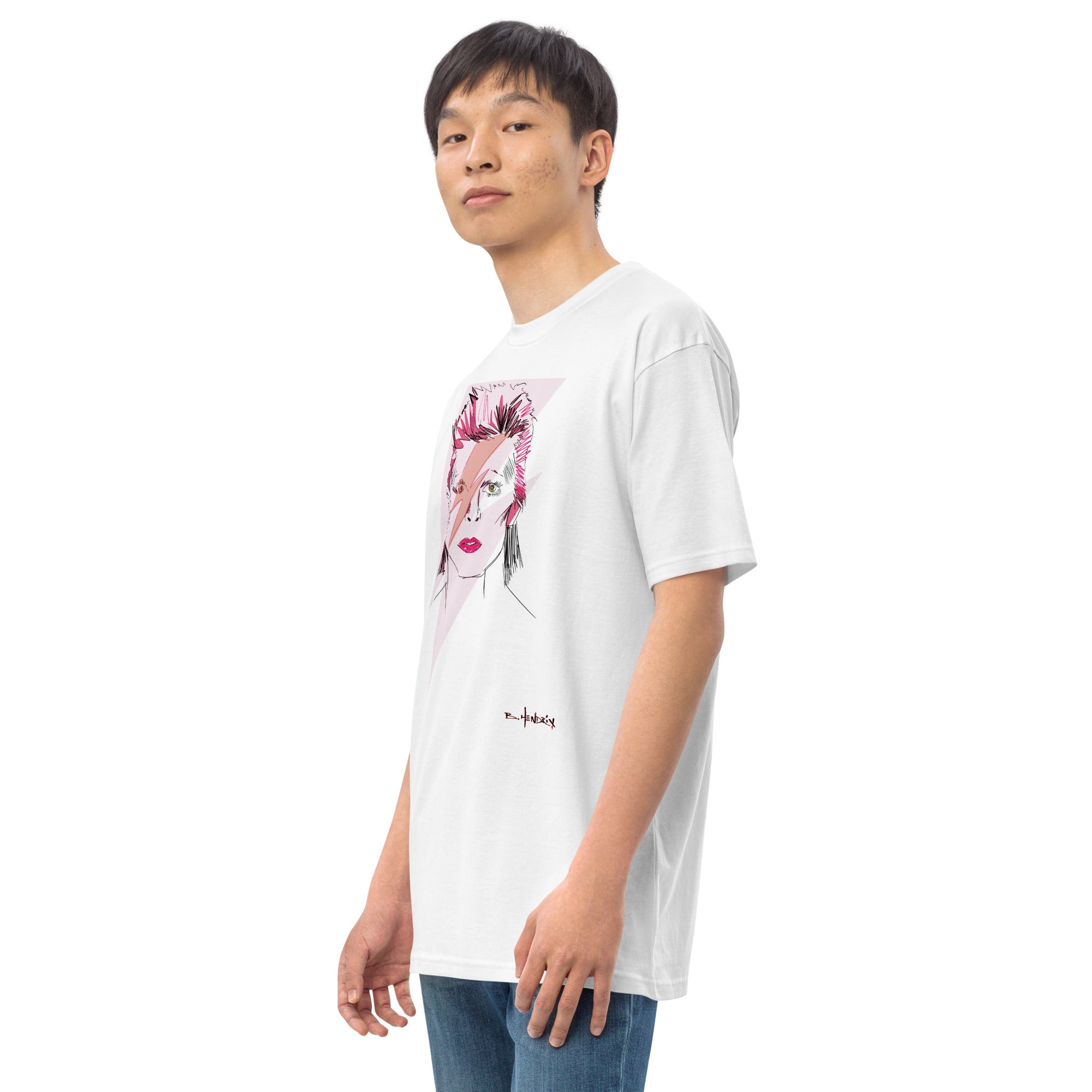 Men’s premium heavyweight tee Star Dust