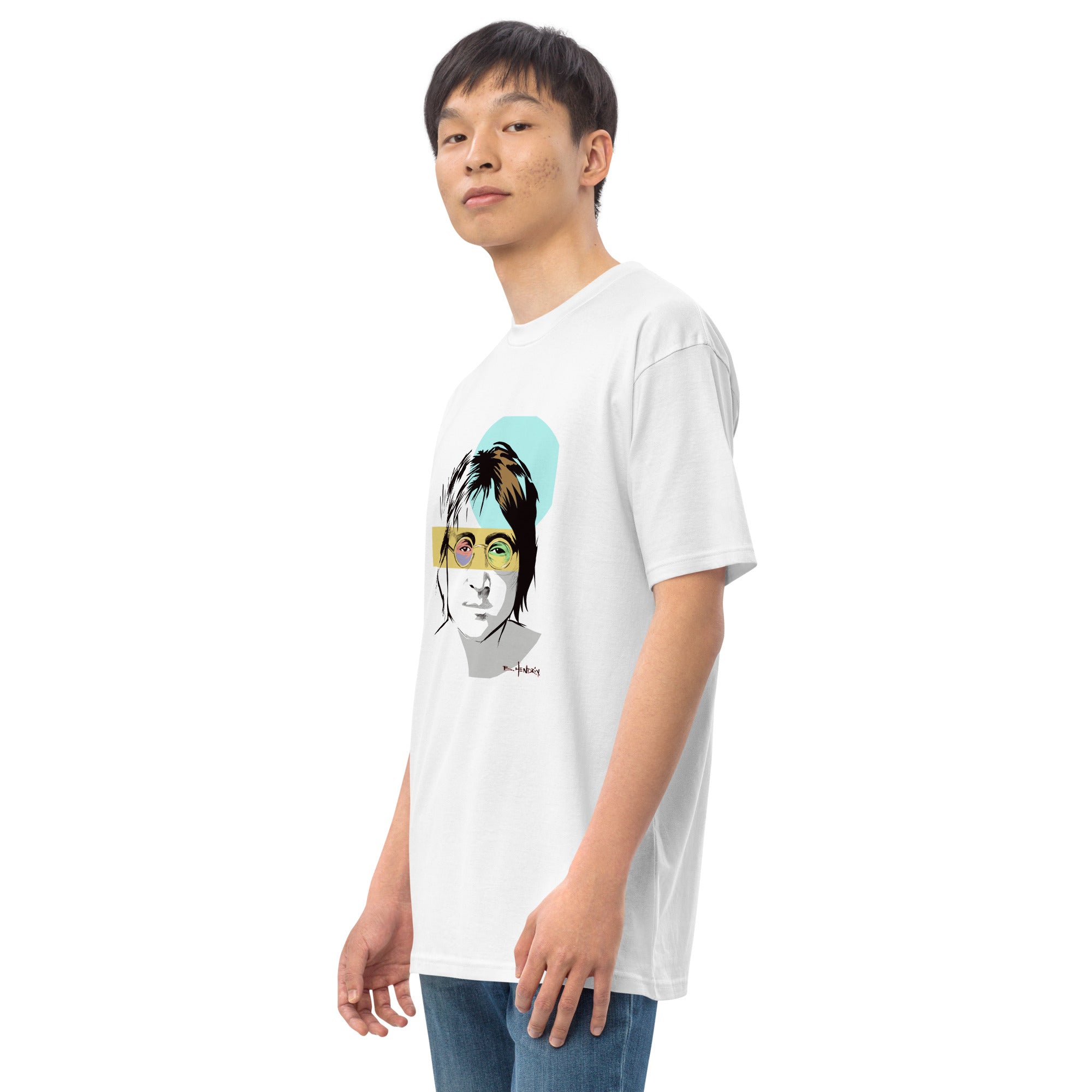 John Lennon premium heavyweight tee