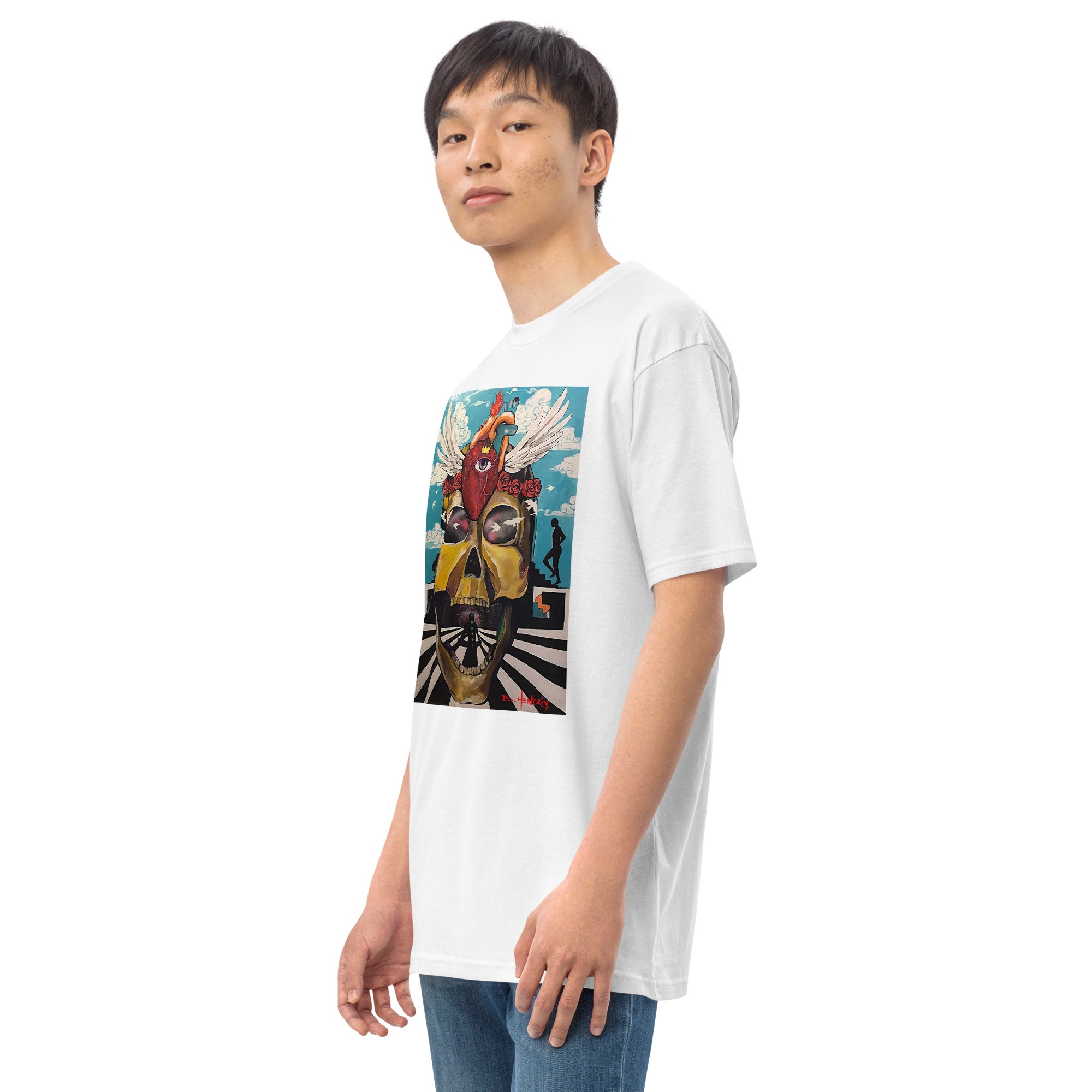 Next Level Men’s premium heavyweight tee