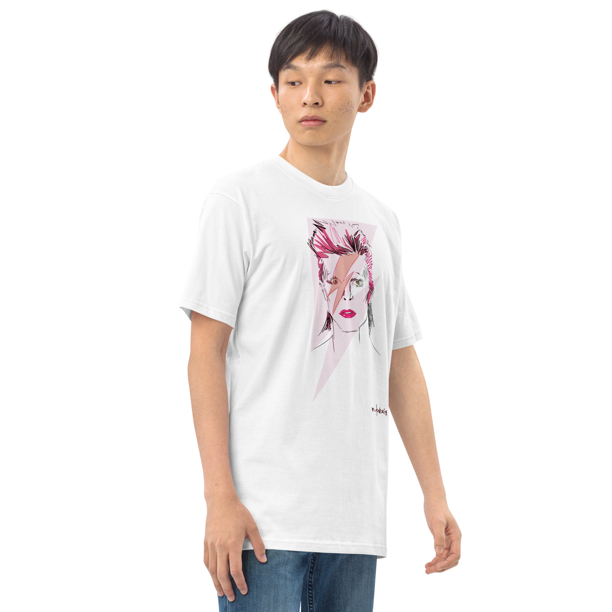 Men’s premium heavyweight tee Star Dust