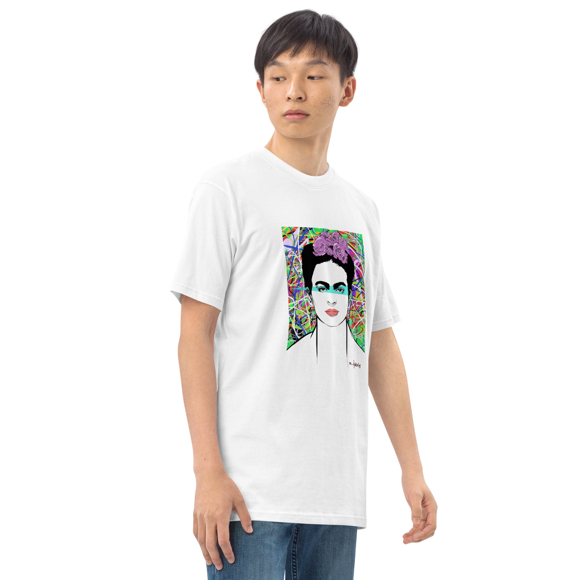 Frida Kahlo premium heavyweight tee