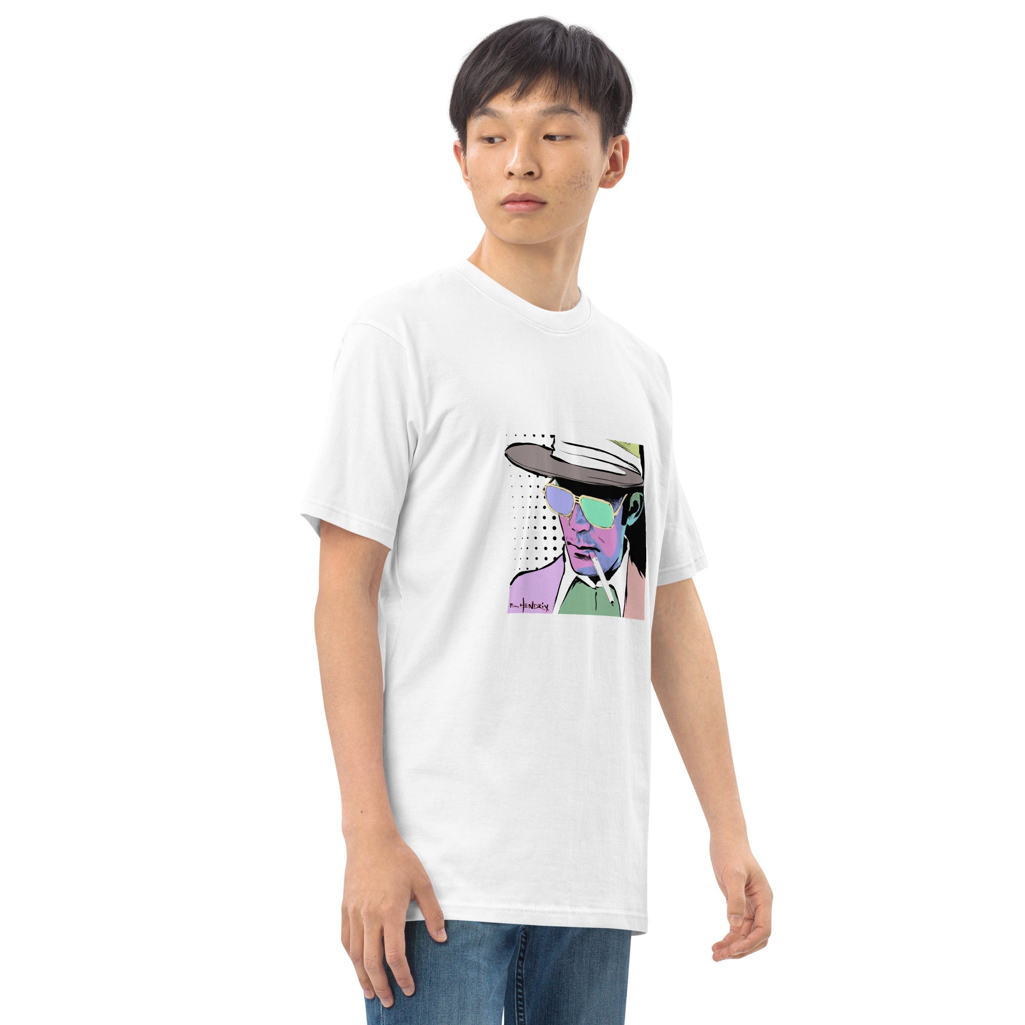 Hunter S. Thompson premium heavyweight tee
