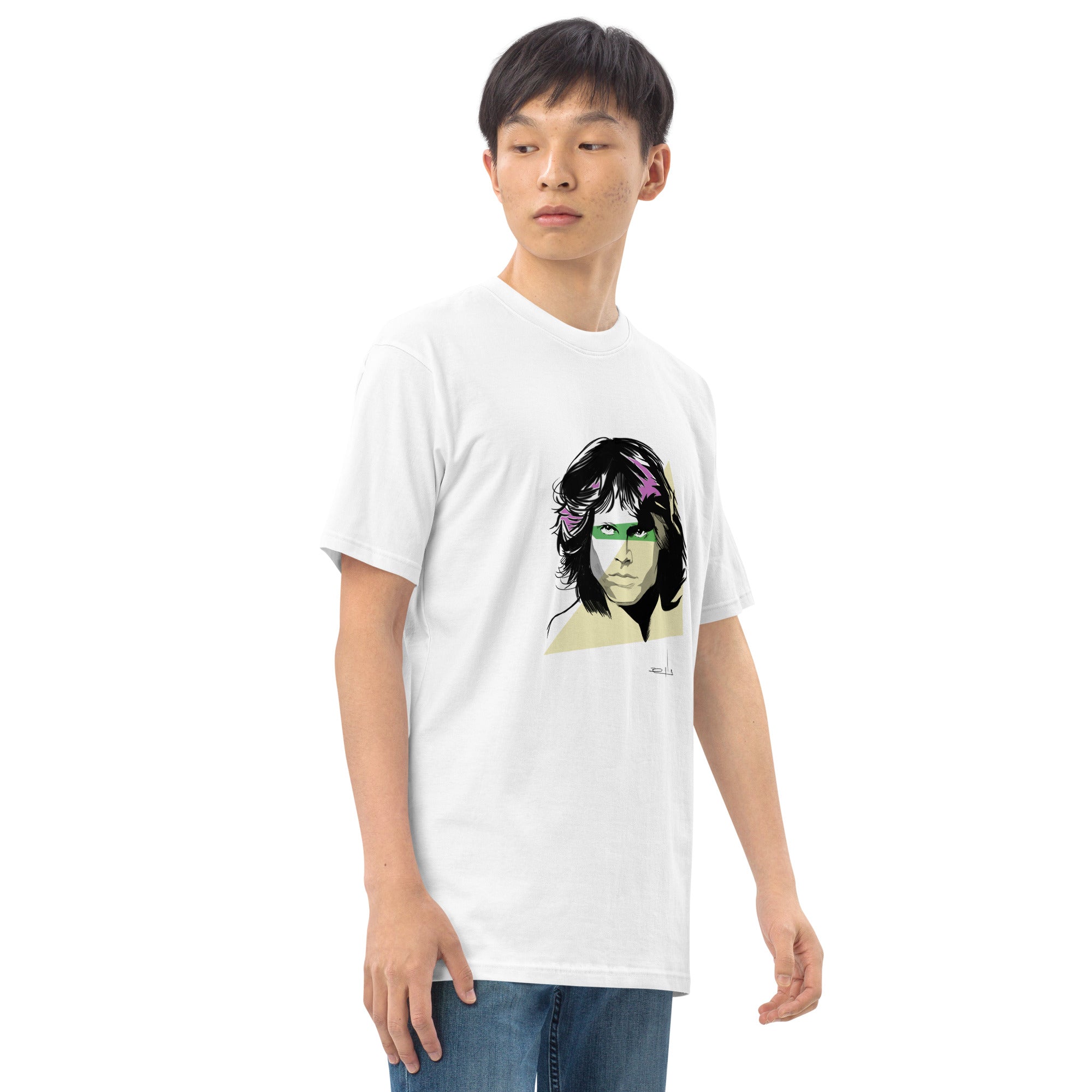 Jim Morrison premium heavyweight tee