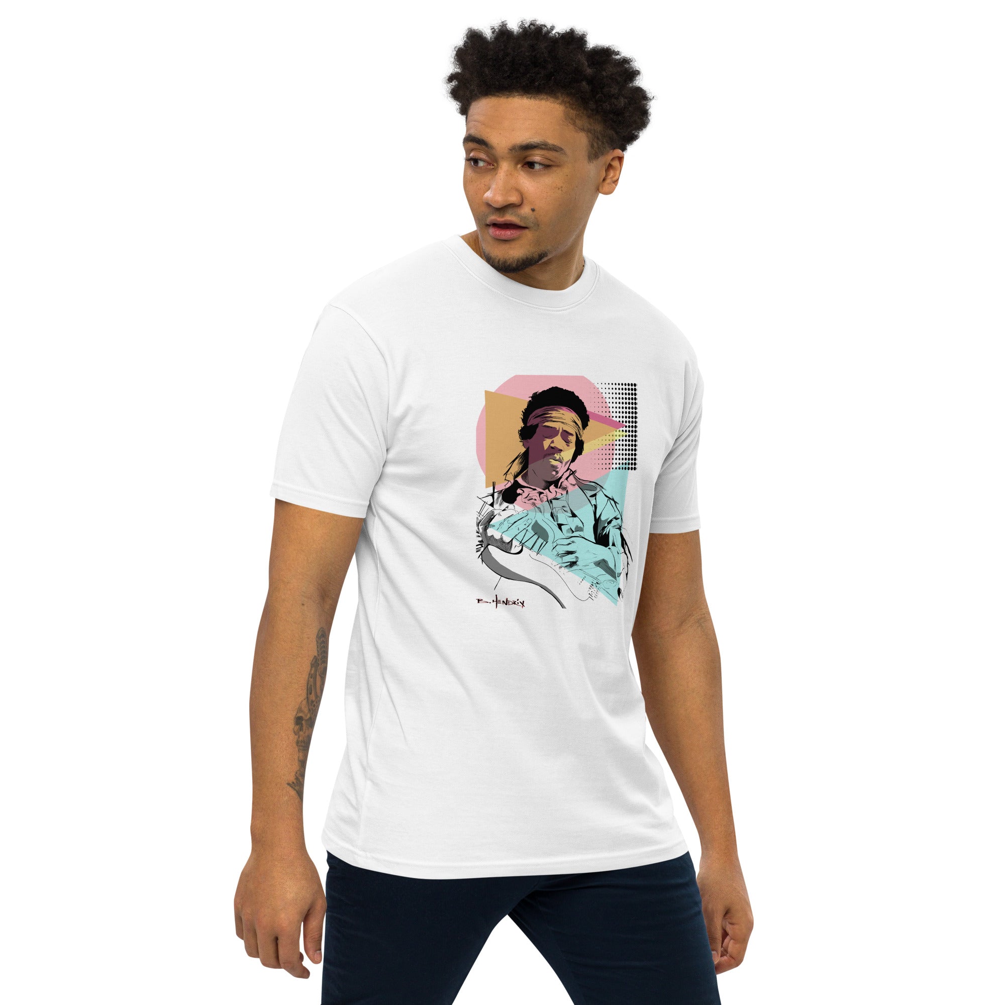 Jimi Hendrix premium heavyweight tee