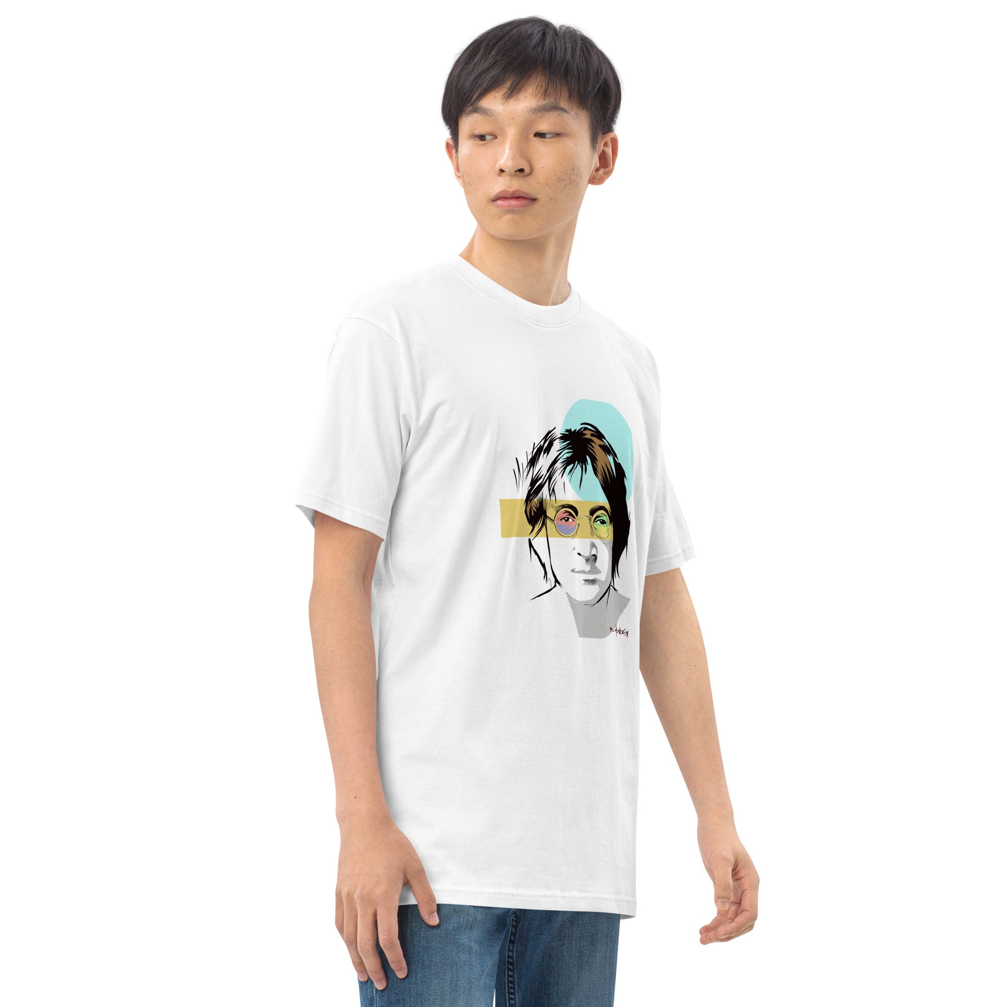 John Lennon premium heavyweight tee