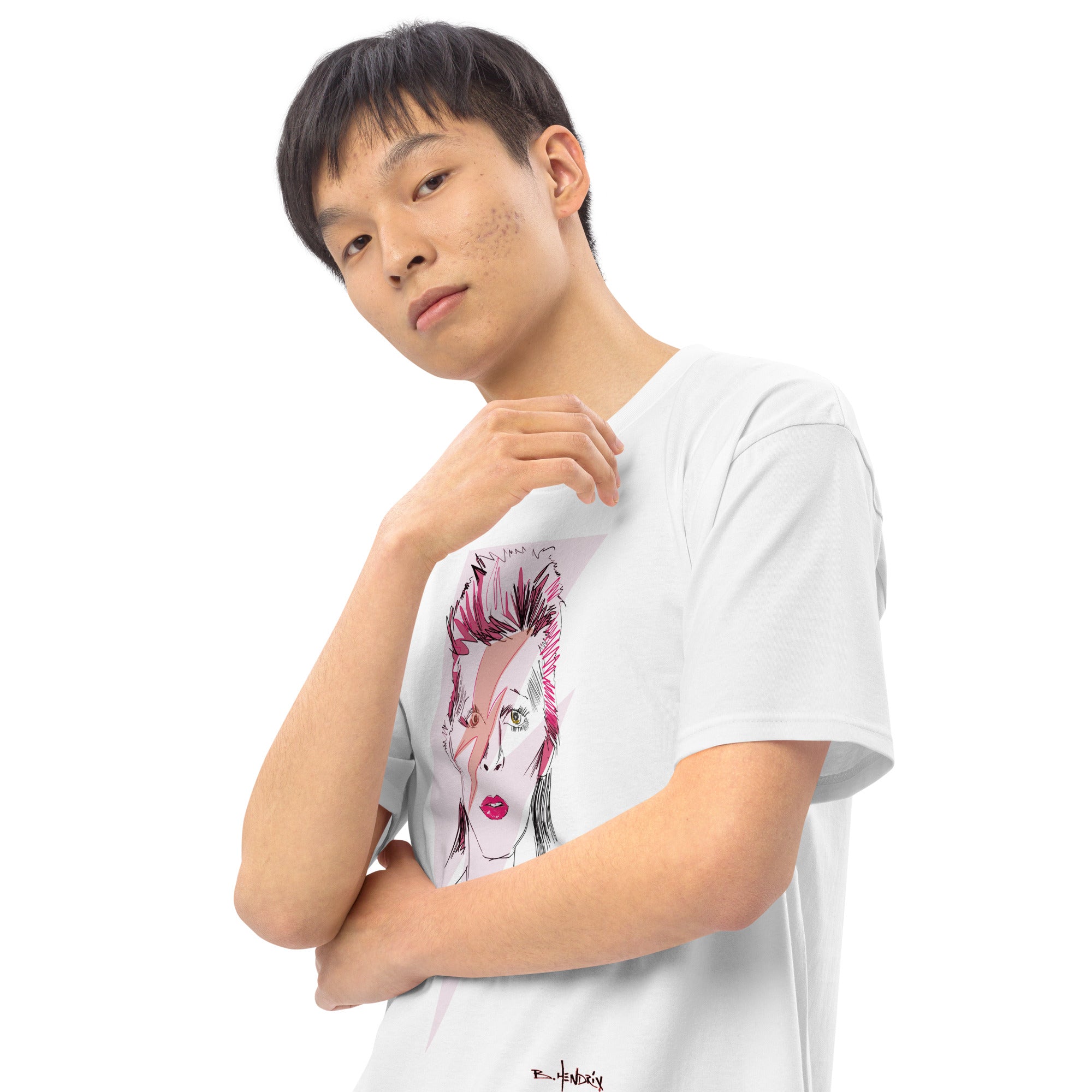 Men’s premium heavyweight tee Star Dust