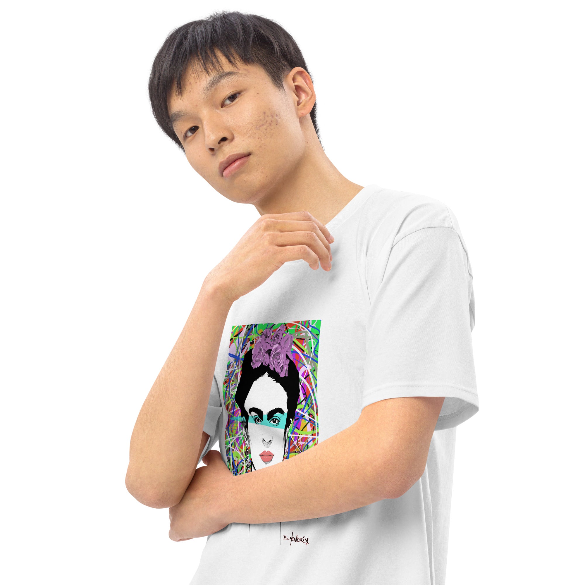 Frida Kahlo premium heavyweight tee
