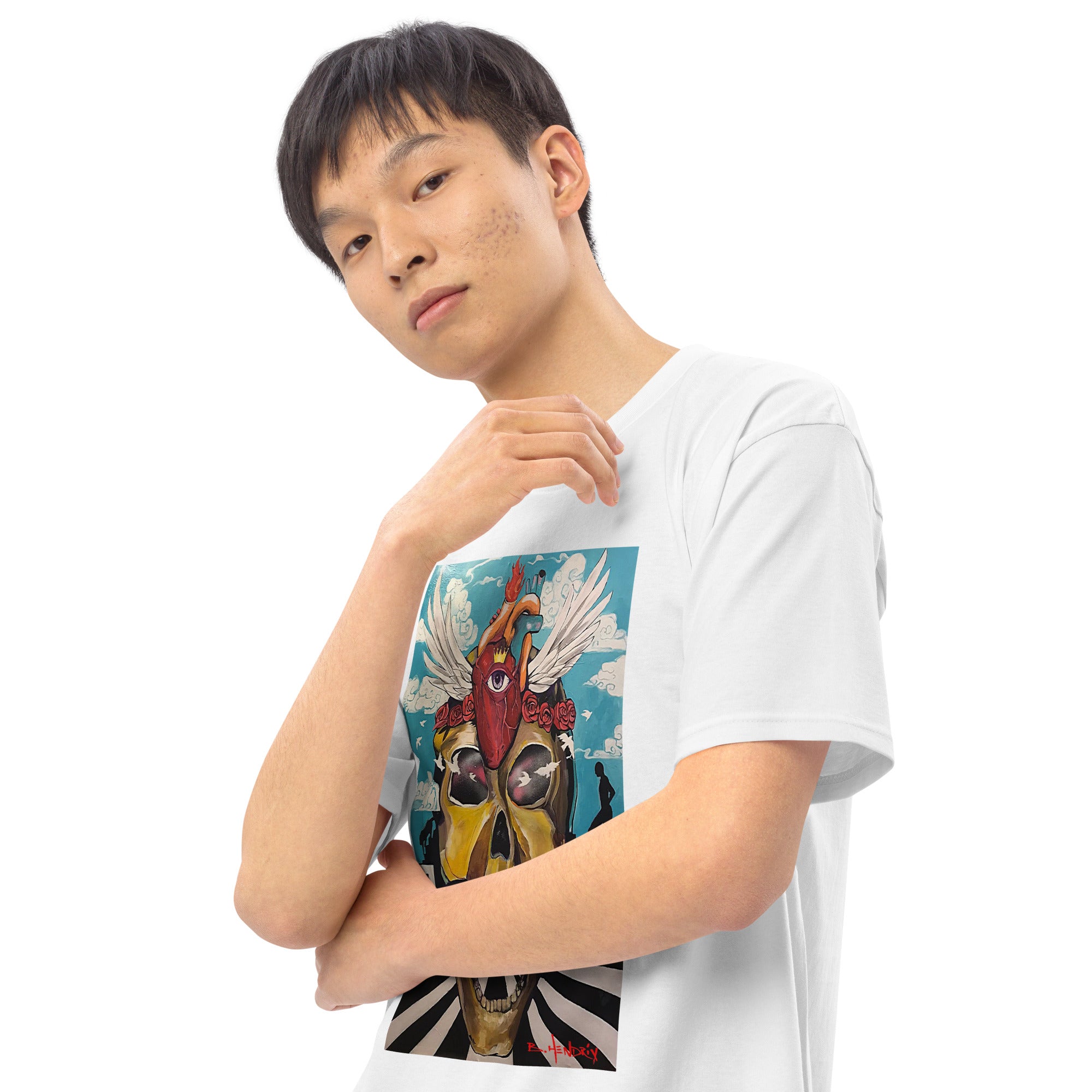 Next Level Men’s premium heavyweight tee