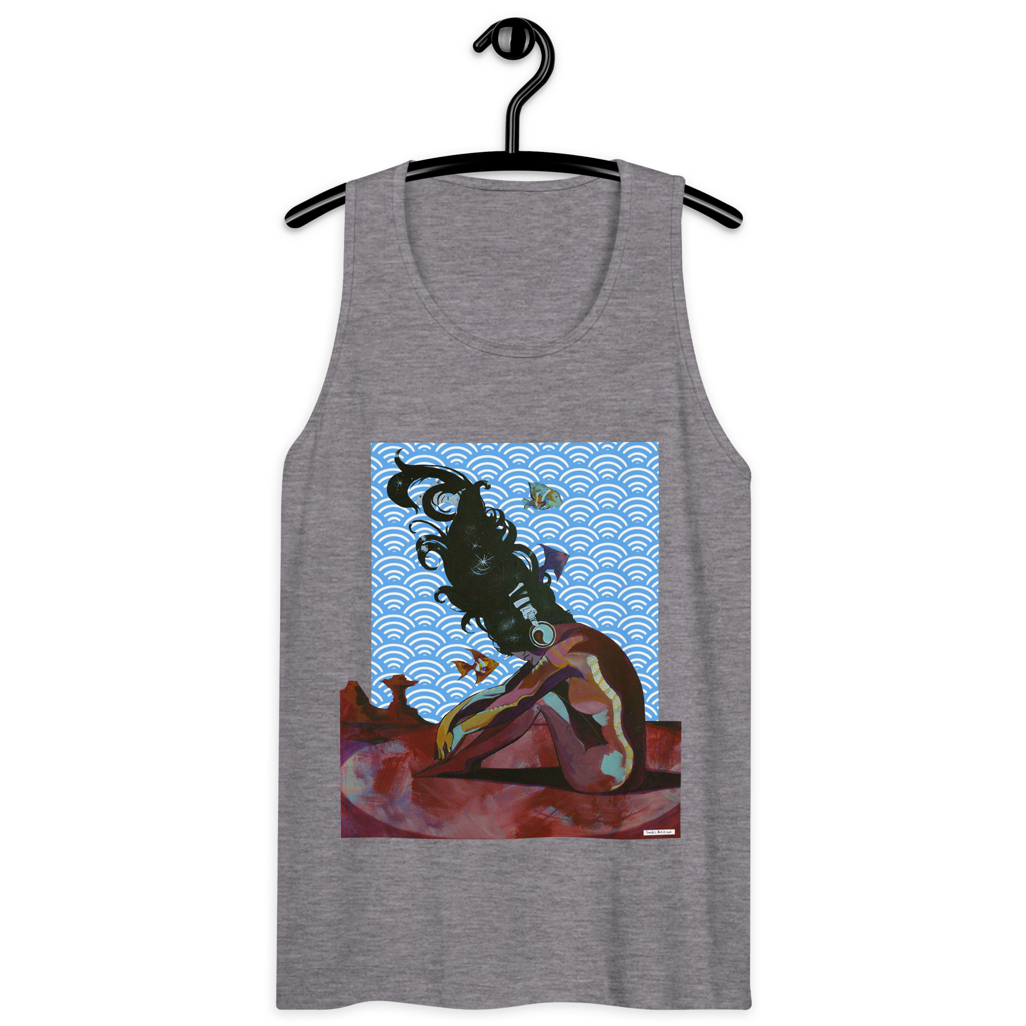 Sound and Distance, Men’s premium tank top