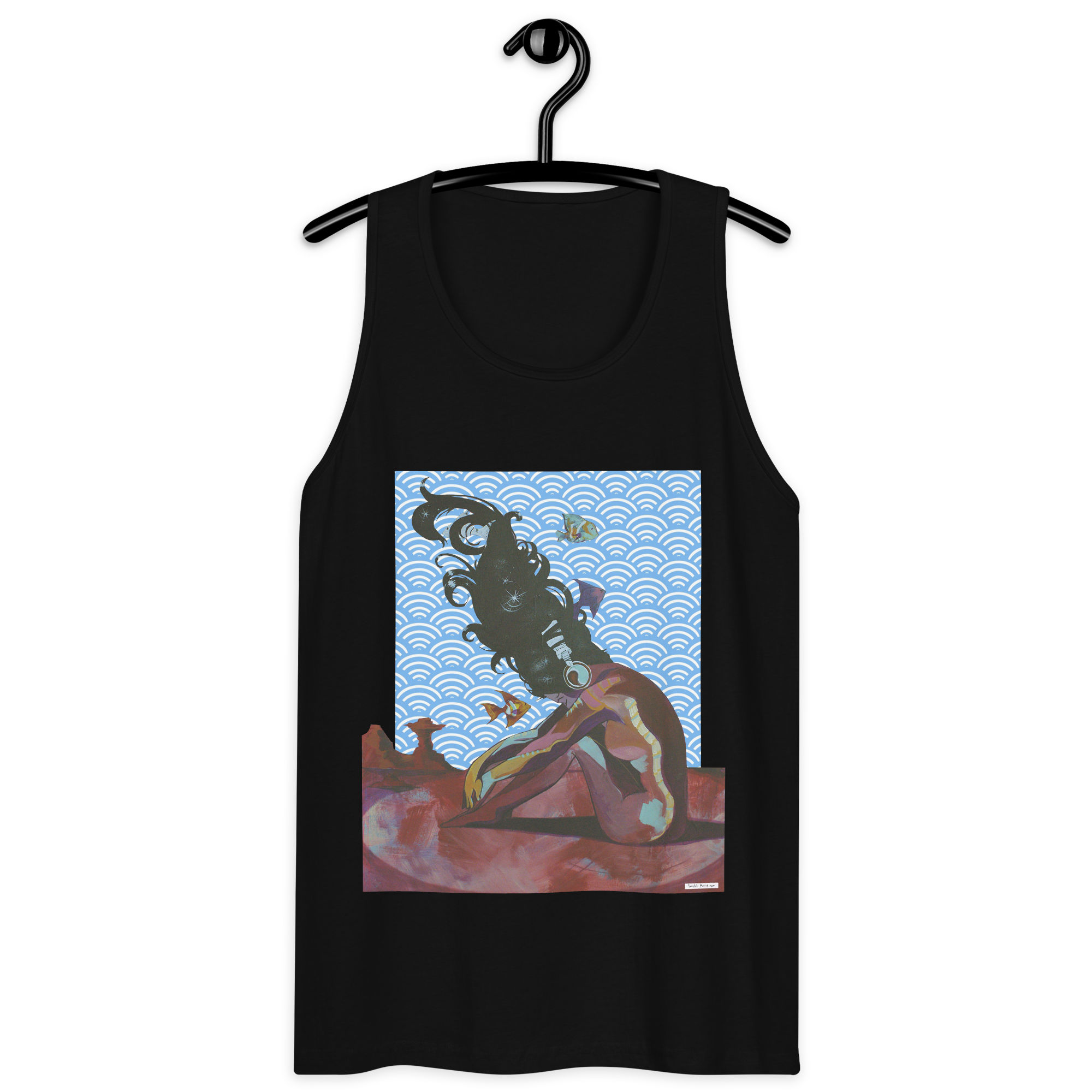 Sound and Distance, Men’s premium tank top