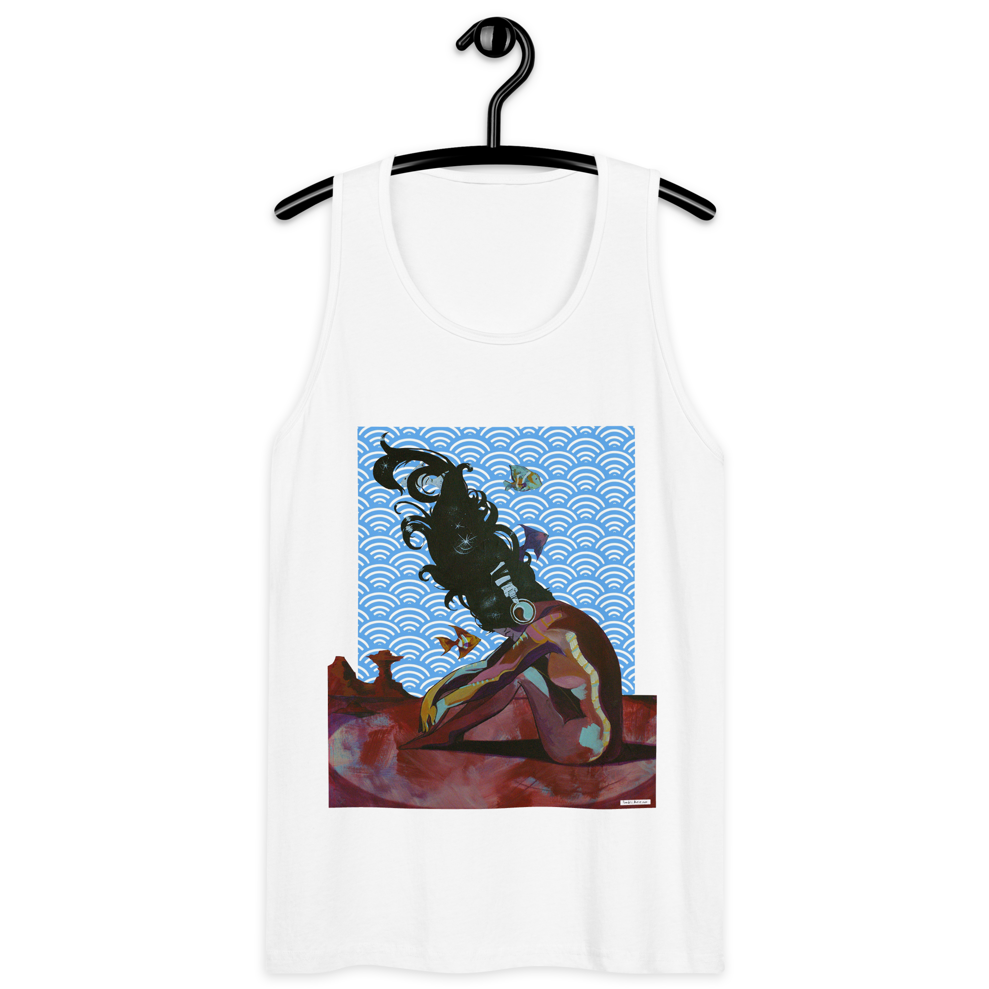 Sound and Distance, Men’s premium tank top