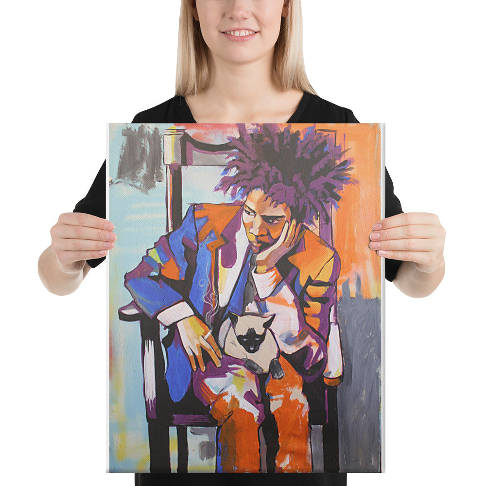 Colors of Basquiat - Canvas