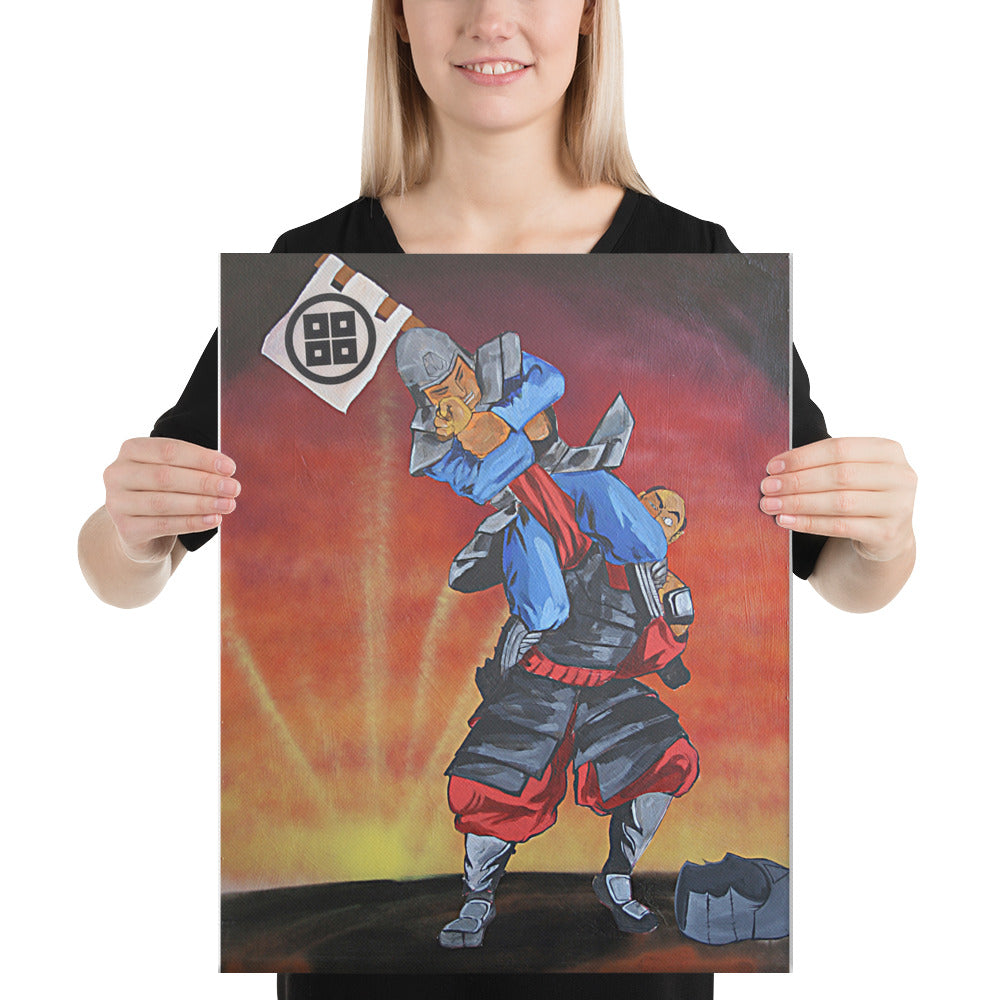 Flying Arm Bar - Canvas