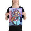 Picassos Guitarist - Canvas