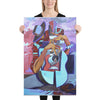 Picassos Guitarist - Canvas