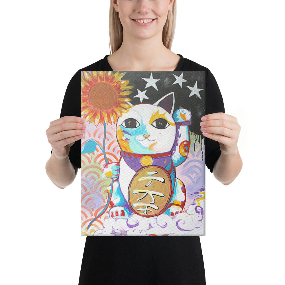 Lucky Cat For You - Canvas