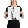 V On Boom Box - Canvas