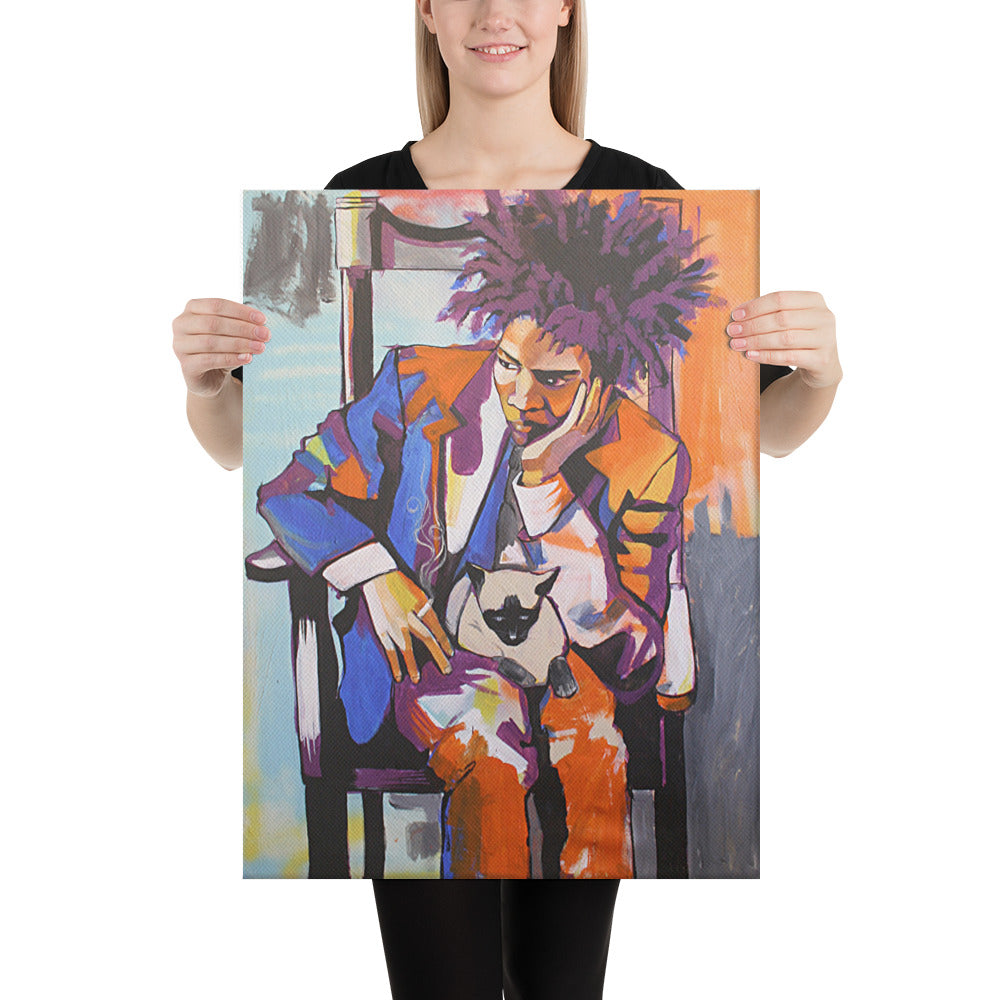 Colors of Basquiat - Canvas