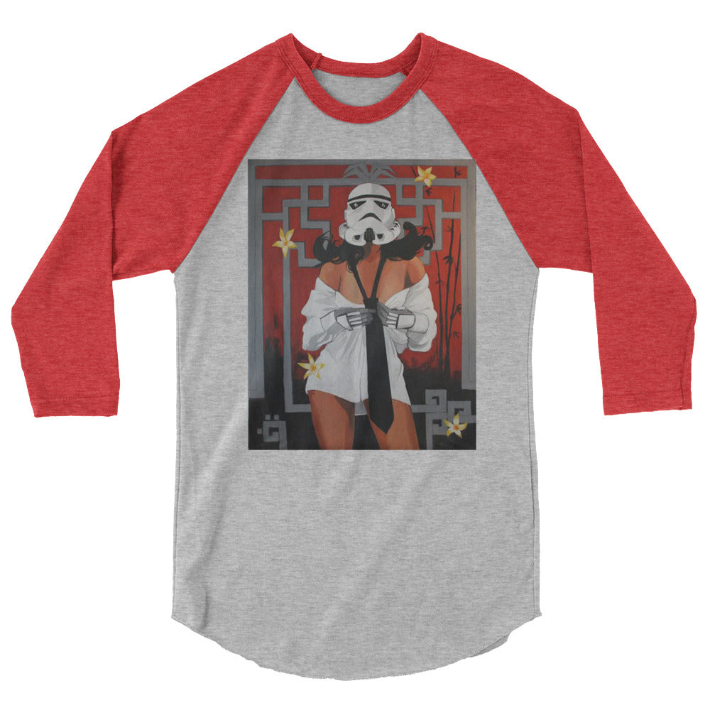 Sexy Storm Tropper 3/4 sleeve raglan shirt