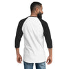 3/4 sleeve raglan shirt Triangle choke