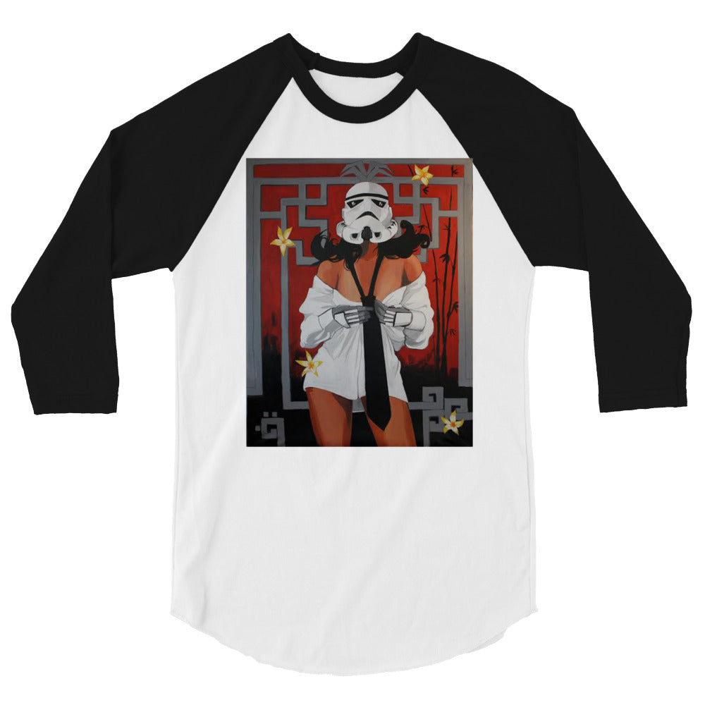 Sexy Storm Tropper 3/4 sleeve raglan shirt