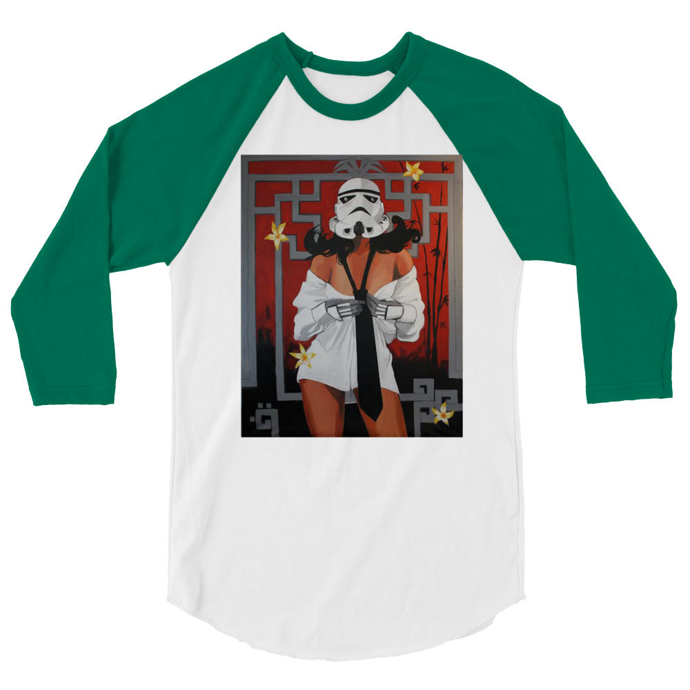 Sexy Storm Tropper 3/4 sleeve raglan shirt